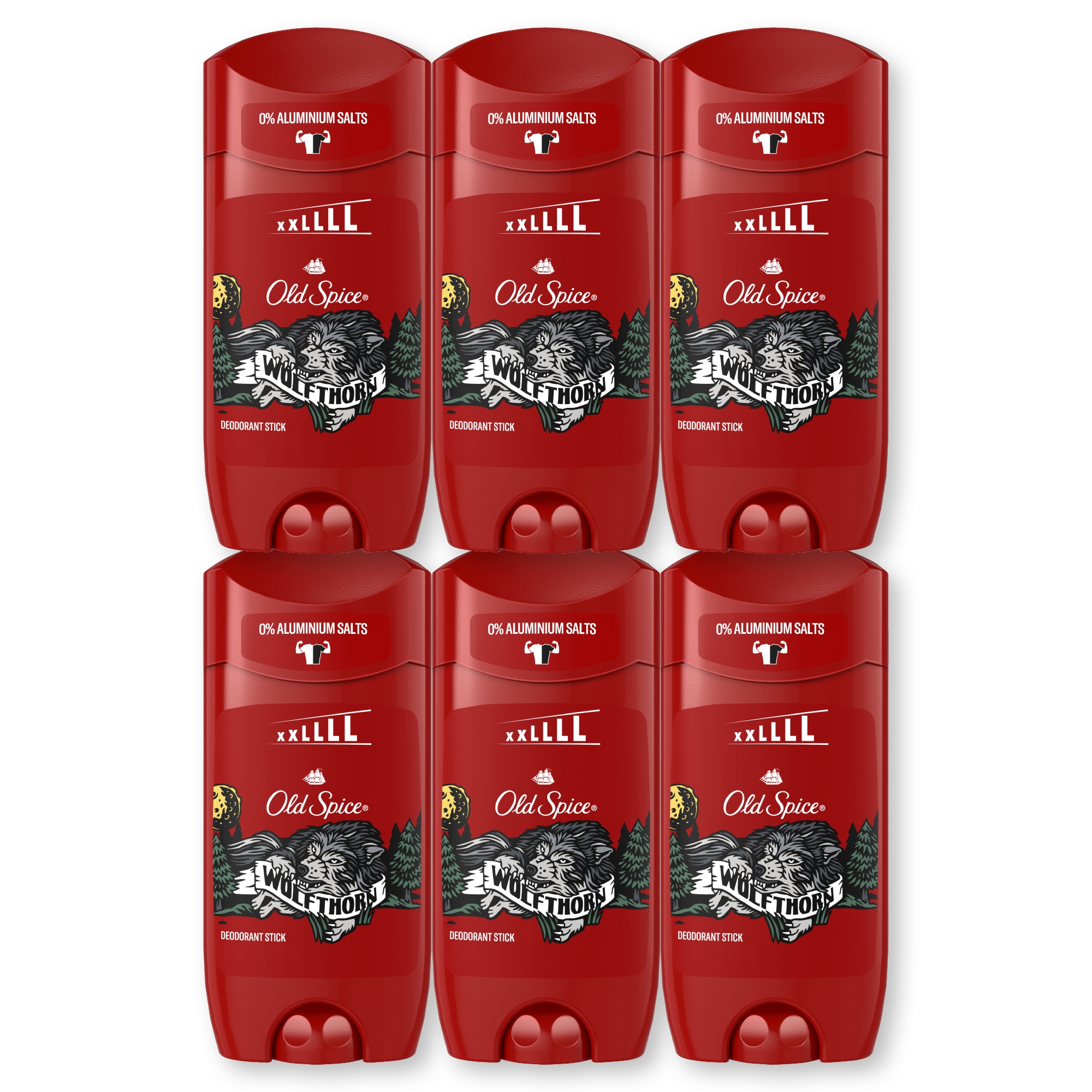 Old Spice Wolfthorn Dezodorant sztyft 6x85 ml