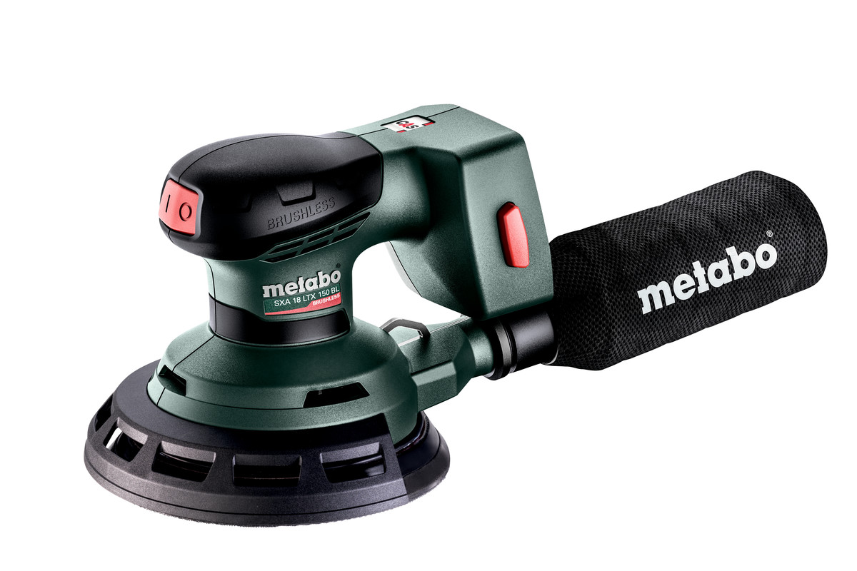 Akumulatorowa szlifierka mimośrodowa Metabo Sxa 18 Ltx 150 Bl