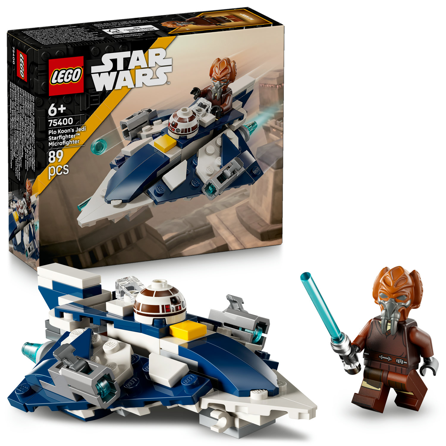 Lego Star Wars 75400 Mikrostíhačka Jedi Plo Koona Stavebnice Nový set