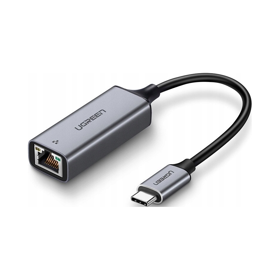 Adapter Ugreen CM199 Usb- C- RJ45 Gigabit Ethernet (szary) Ugreen