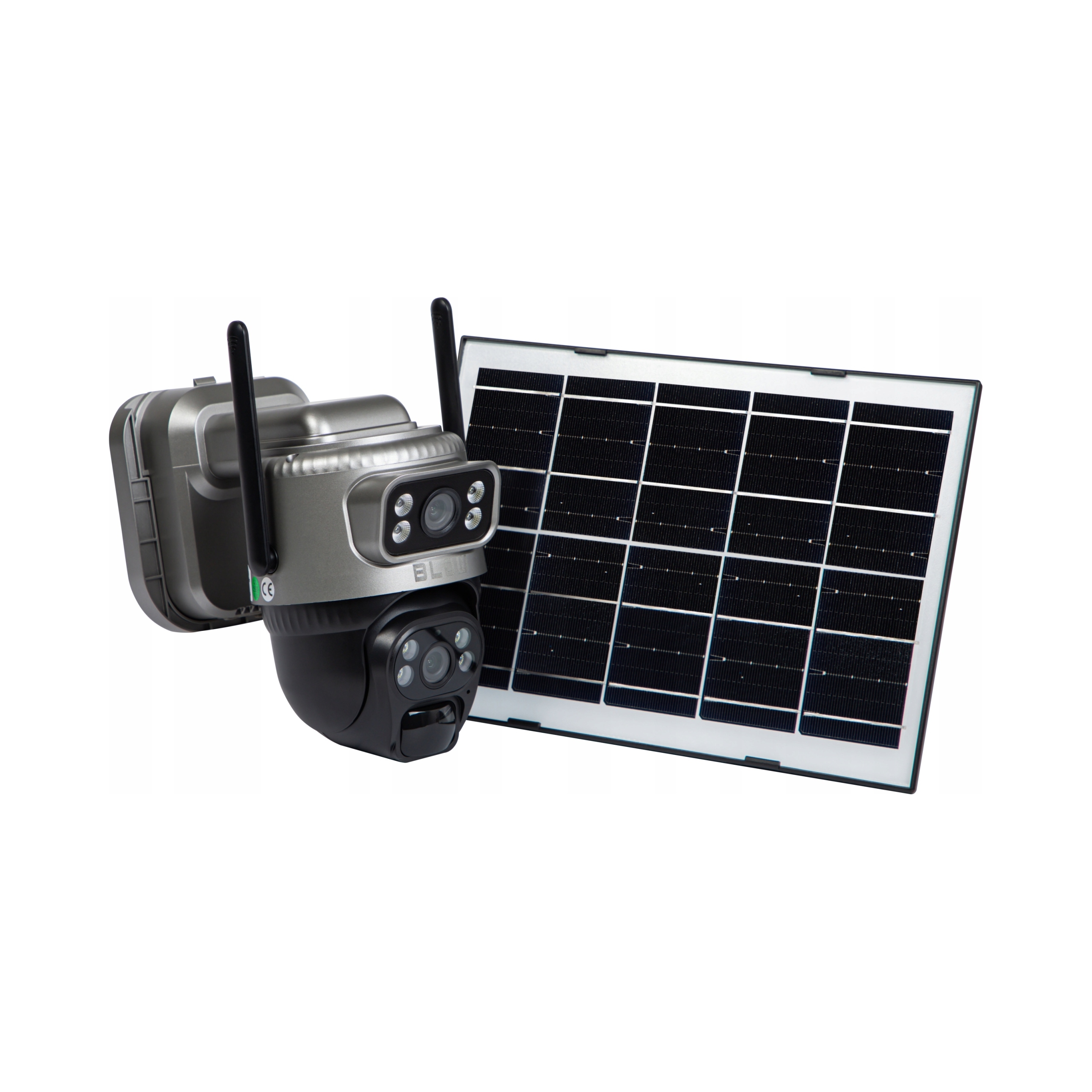 Ip Kamera Wifi Blow H-384 Wifi Solárna 4MP Otočná 2 Objektívy IP66 Smart