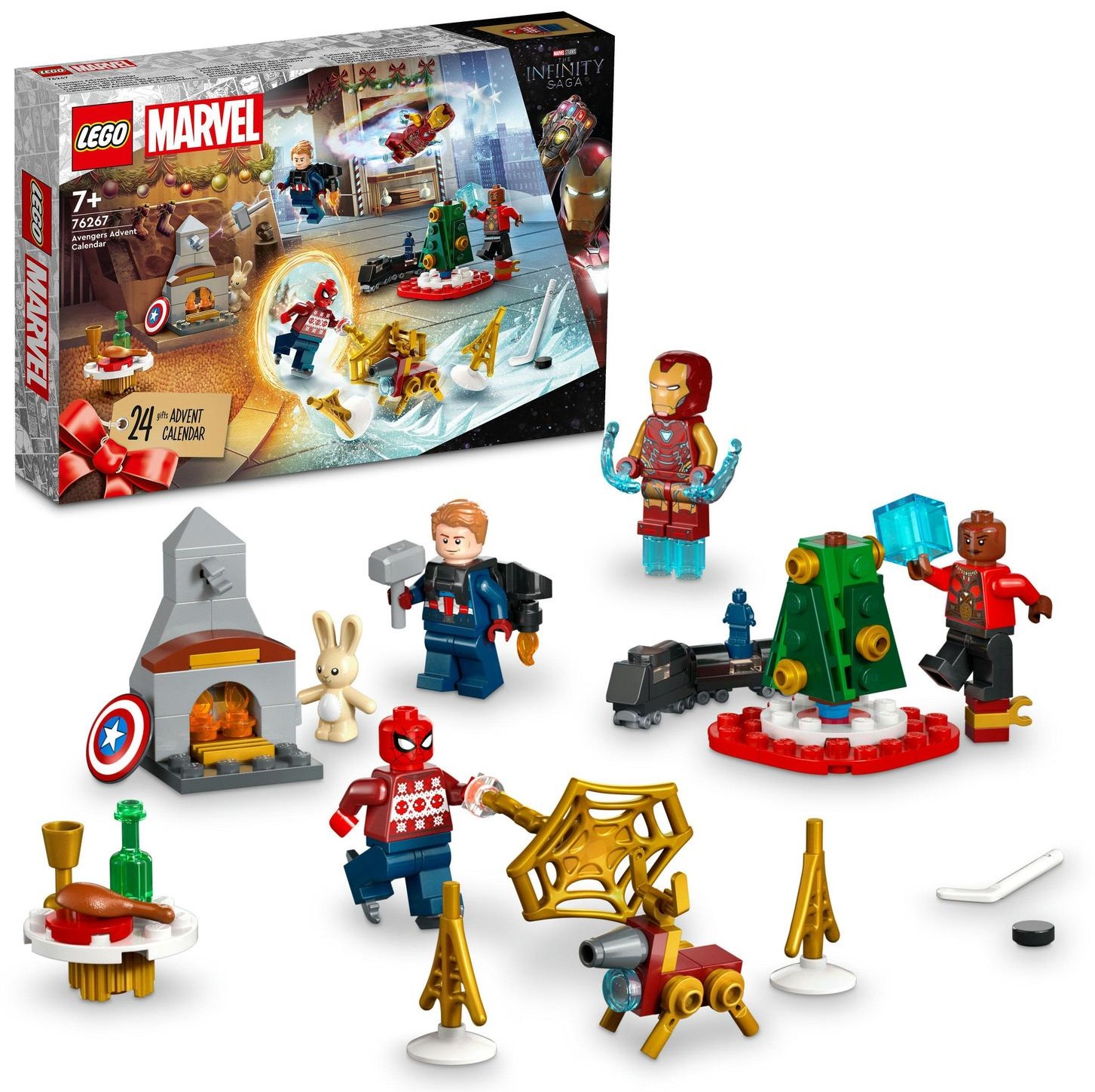Lego 76267 Marvel Heroes Adventní kalendář Stavebnice na Vánoce Nové