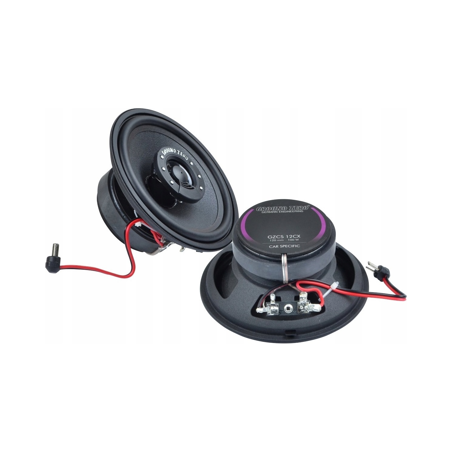 Głośniki samochodowe dwudrożne Ground Zero Gzcs 12CX