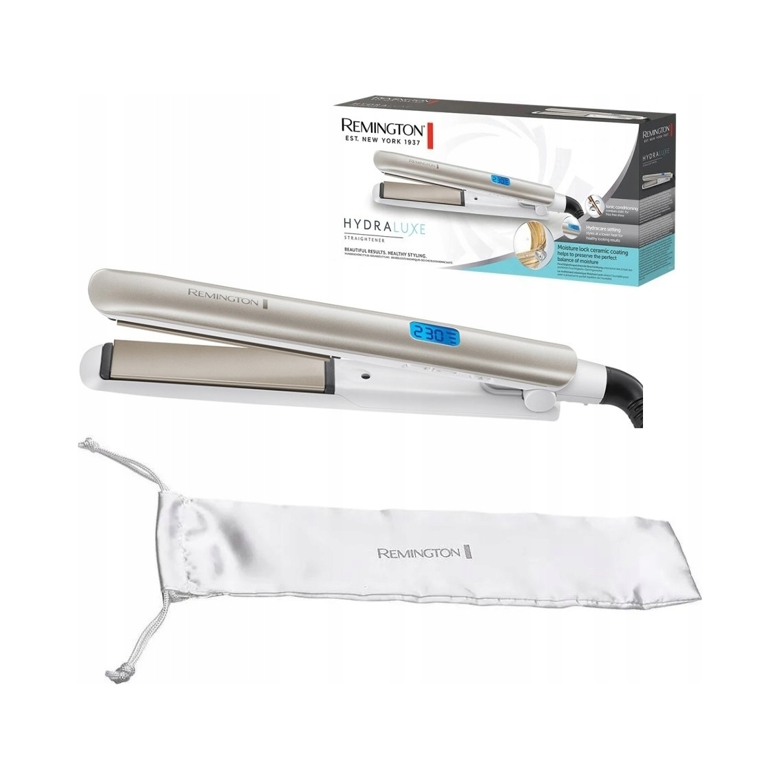 Žehlička Na Vlasy Remington Hydraluxe S8901 Ionizace