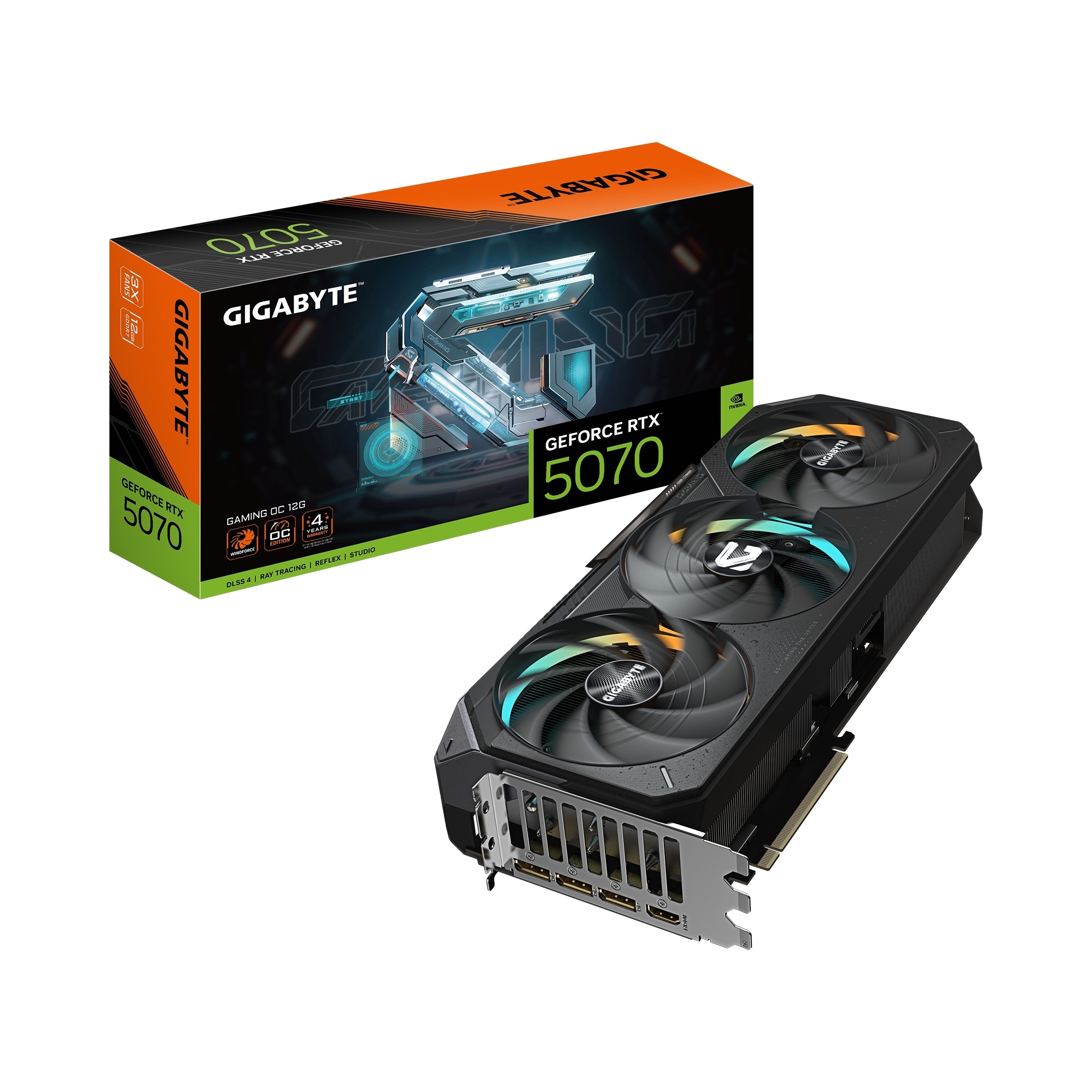 Grafická karta Gigabyte Geforce Rtx 5070 Ti Gaming Oc 16GB Dlss 4