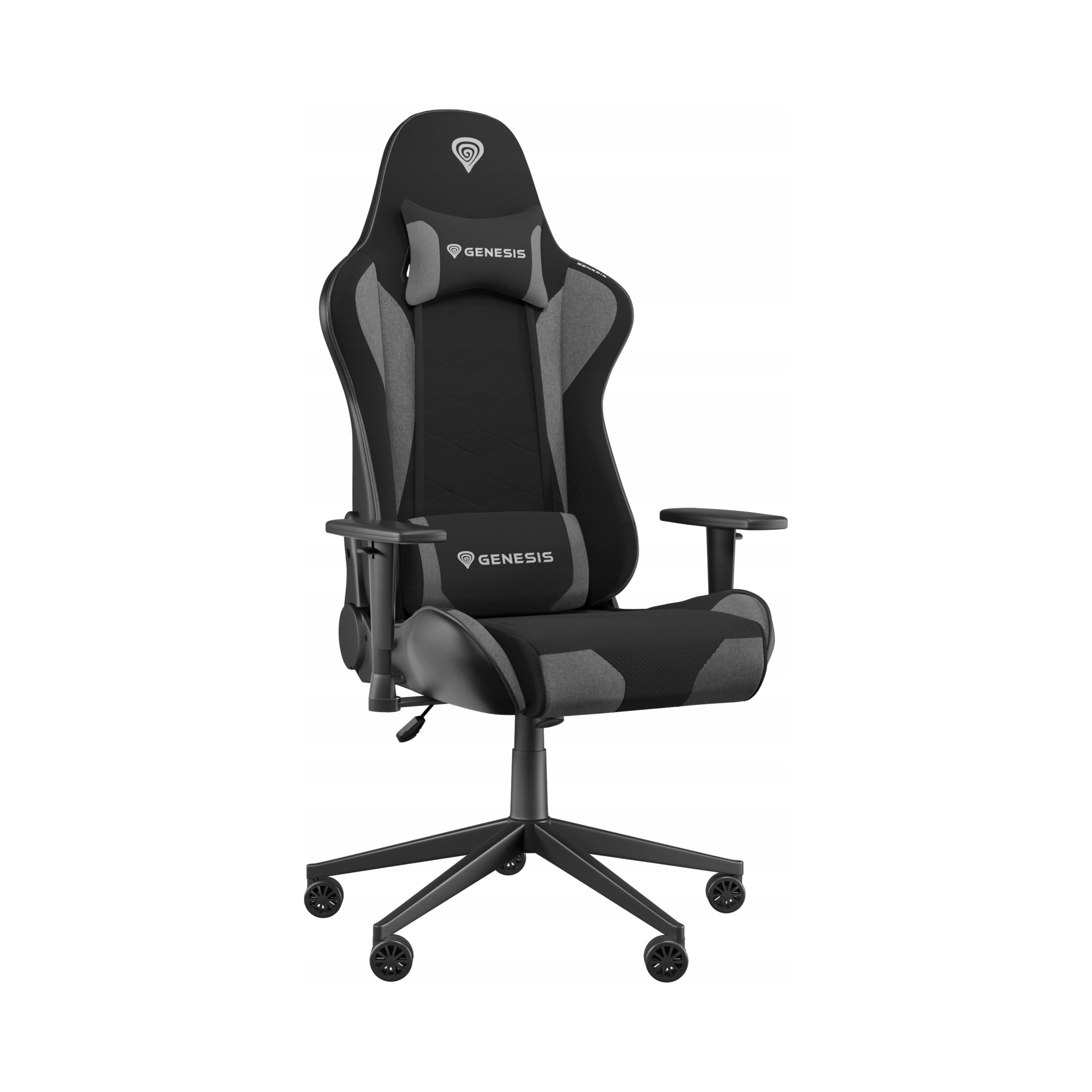 Herné kreslo Genesis Nitro 440 G2 látkové čierno-šedé