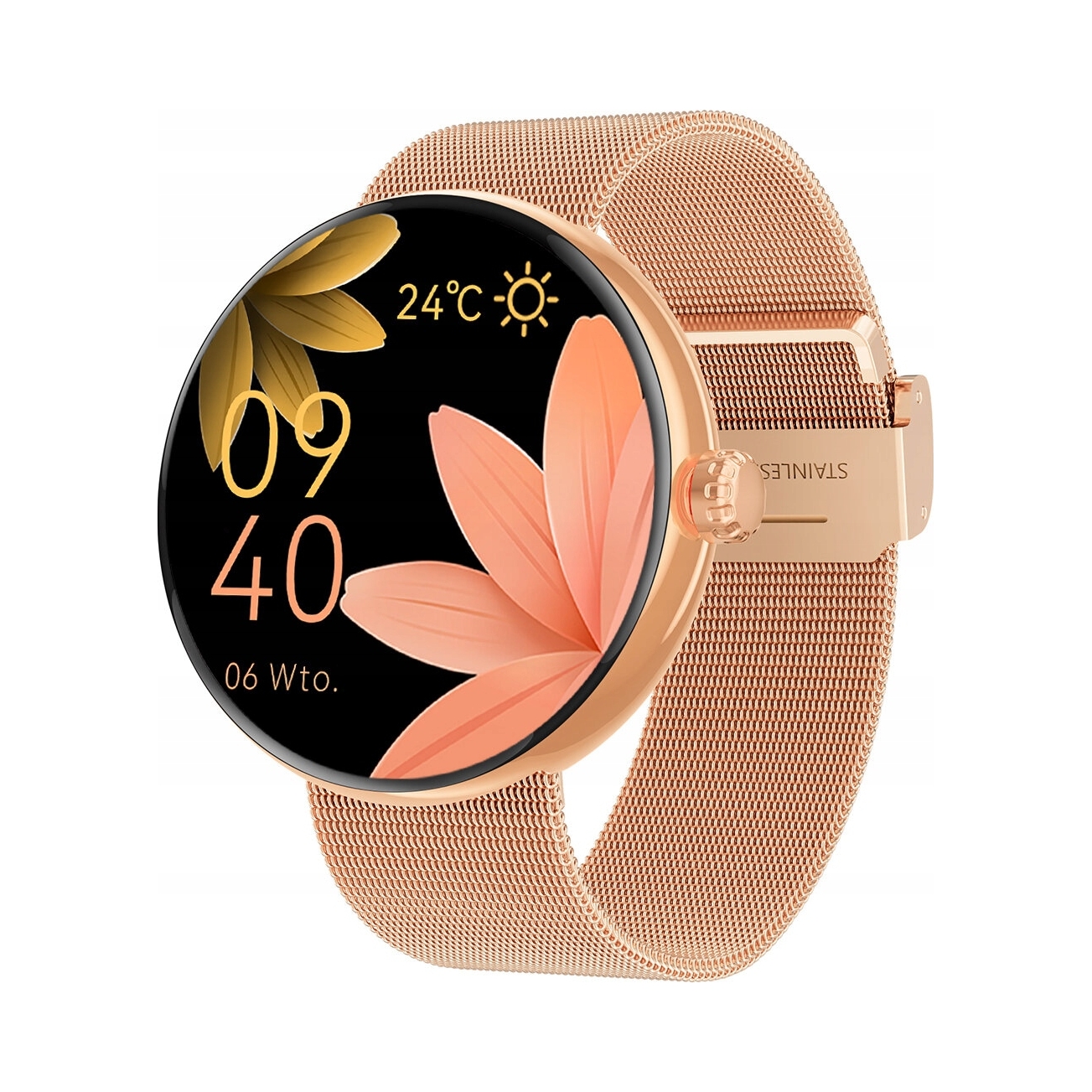 Chytré hodinky Forever ForeVive 5 SB-365 zlaté