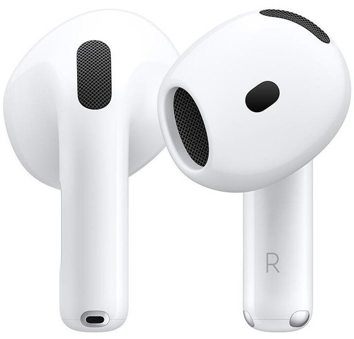 Apple sluchátka do uší AirPods 4, bílá