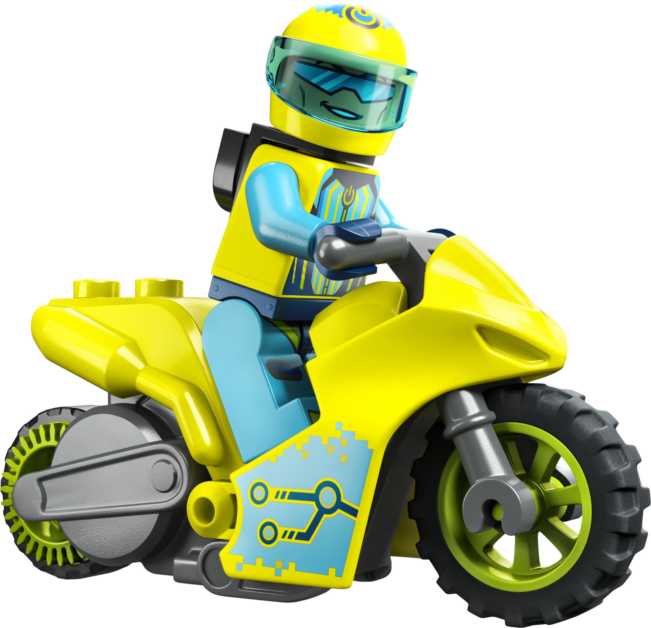 Lego 60358 City Kybernetická kaskadérská motorka