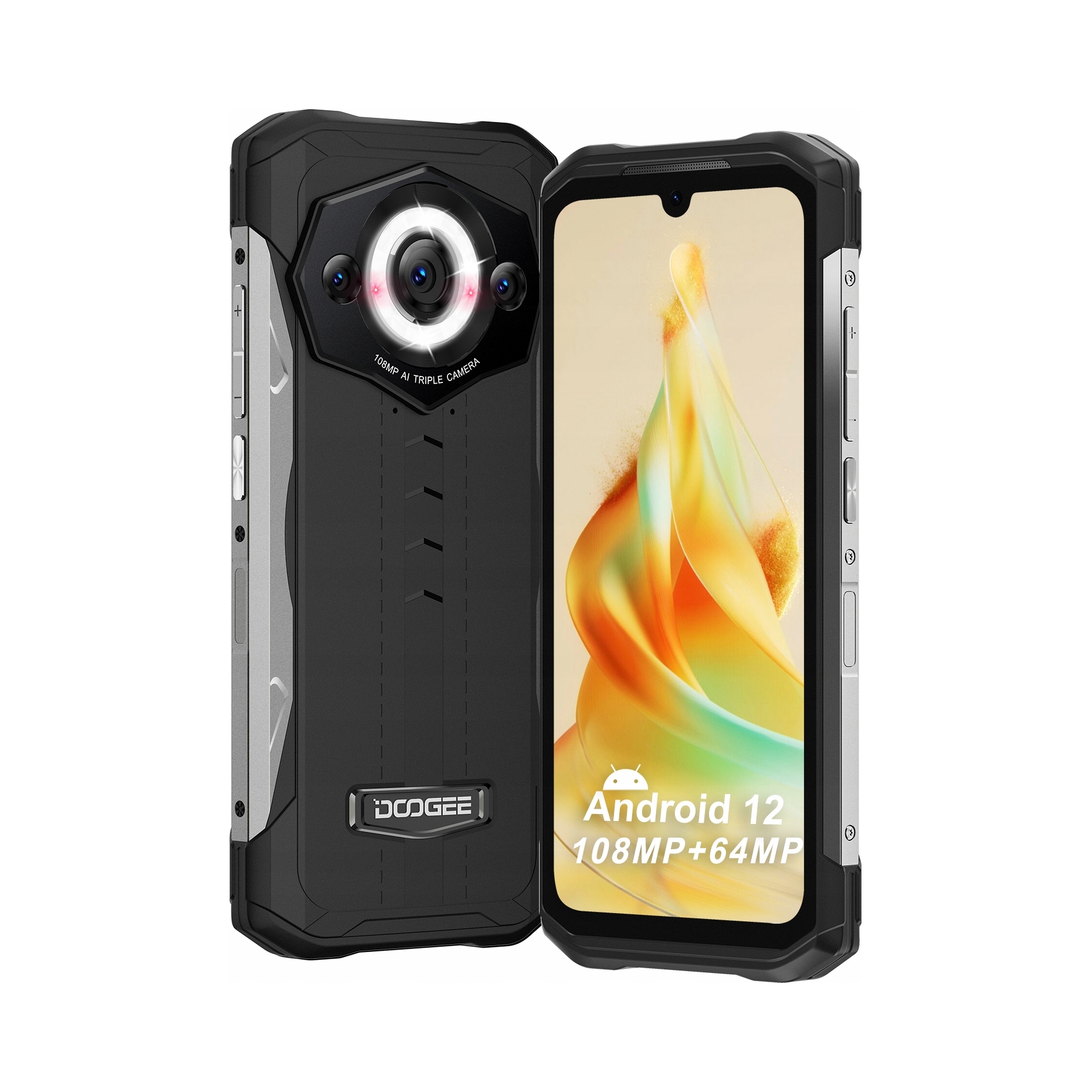 Smartfon Pancerny DooGee S99 6,3“ 8 Gb 128 Gb 4G (lte) 6000 mAh Gps