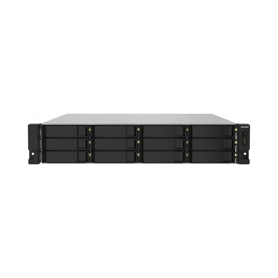 Rackový súborový server Qnap TS-1232PXU-RP-4G s 12 pozíciami pre disky