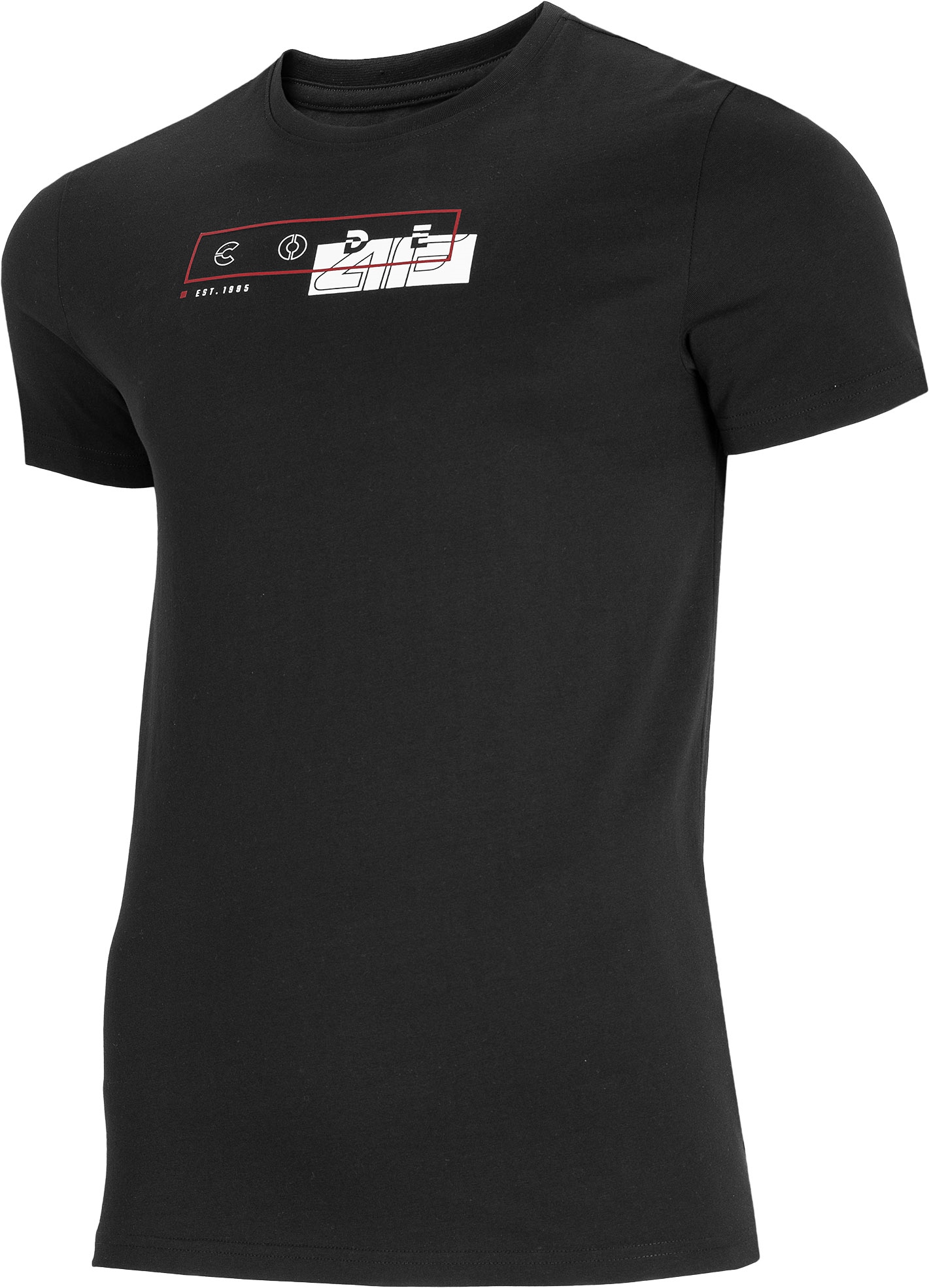 

T-shirt męski 4F H4L21-TSM021 czarny r.L
