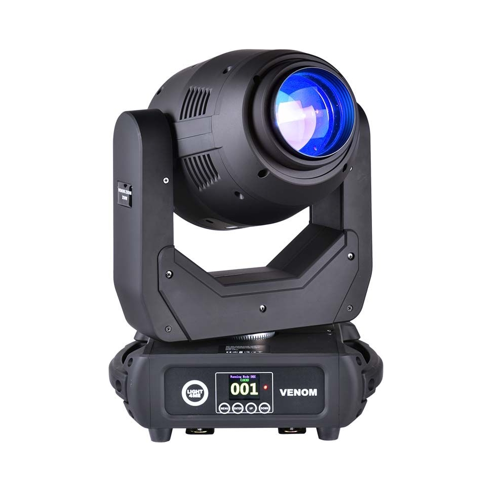 LIGHT4ME Venom Zoom 250W V2 Led pohyblivá hlavica