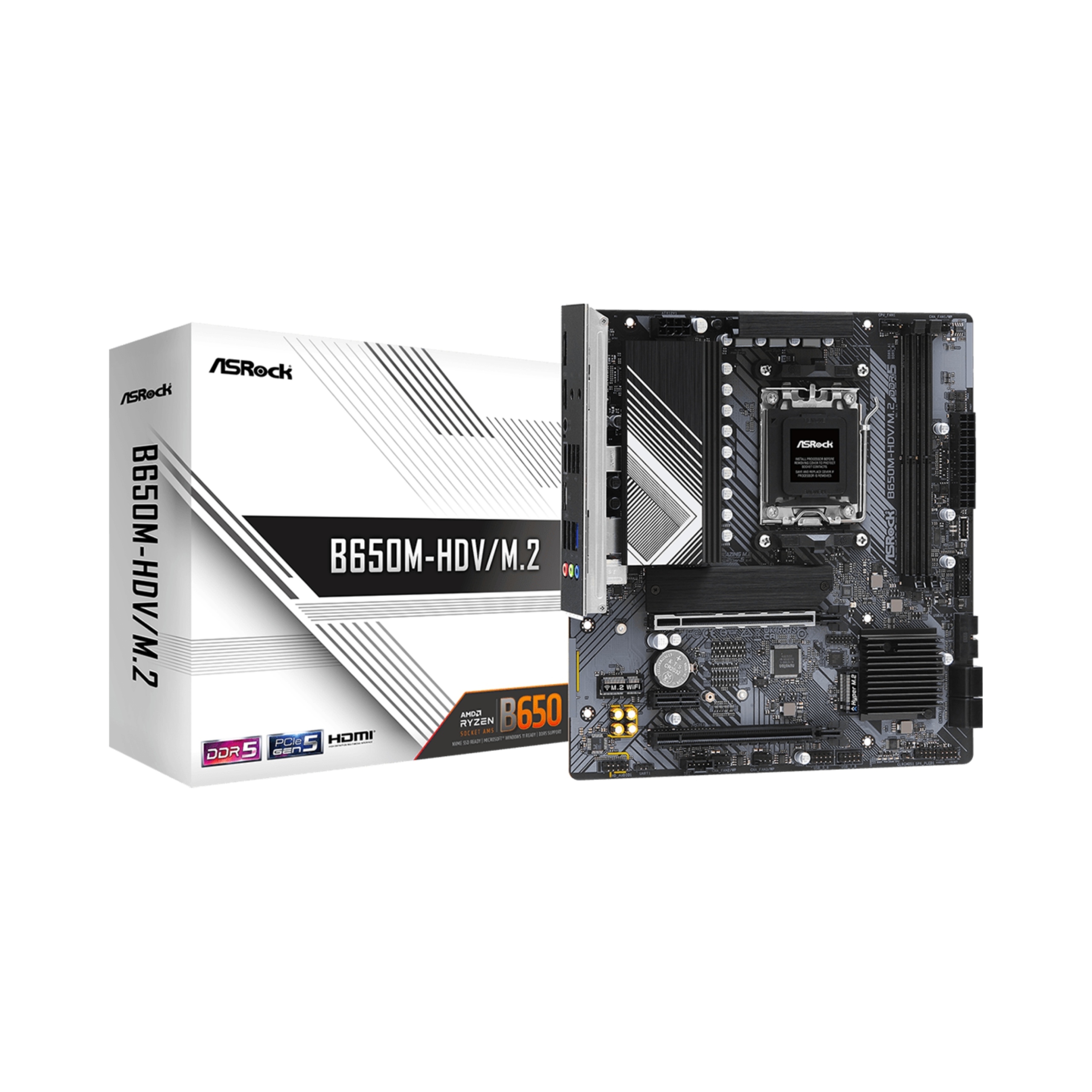 Základná doska Micro Atx ASRock B650M-HDV/M.2 Socket AM5