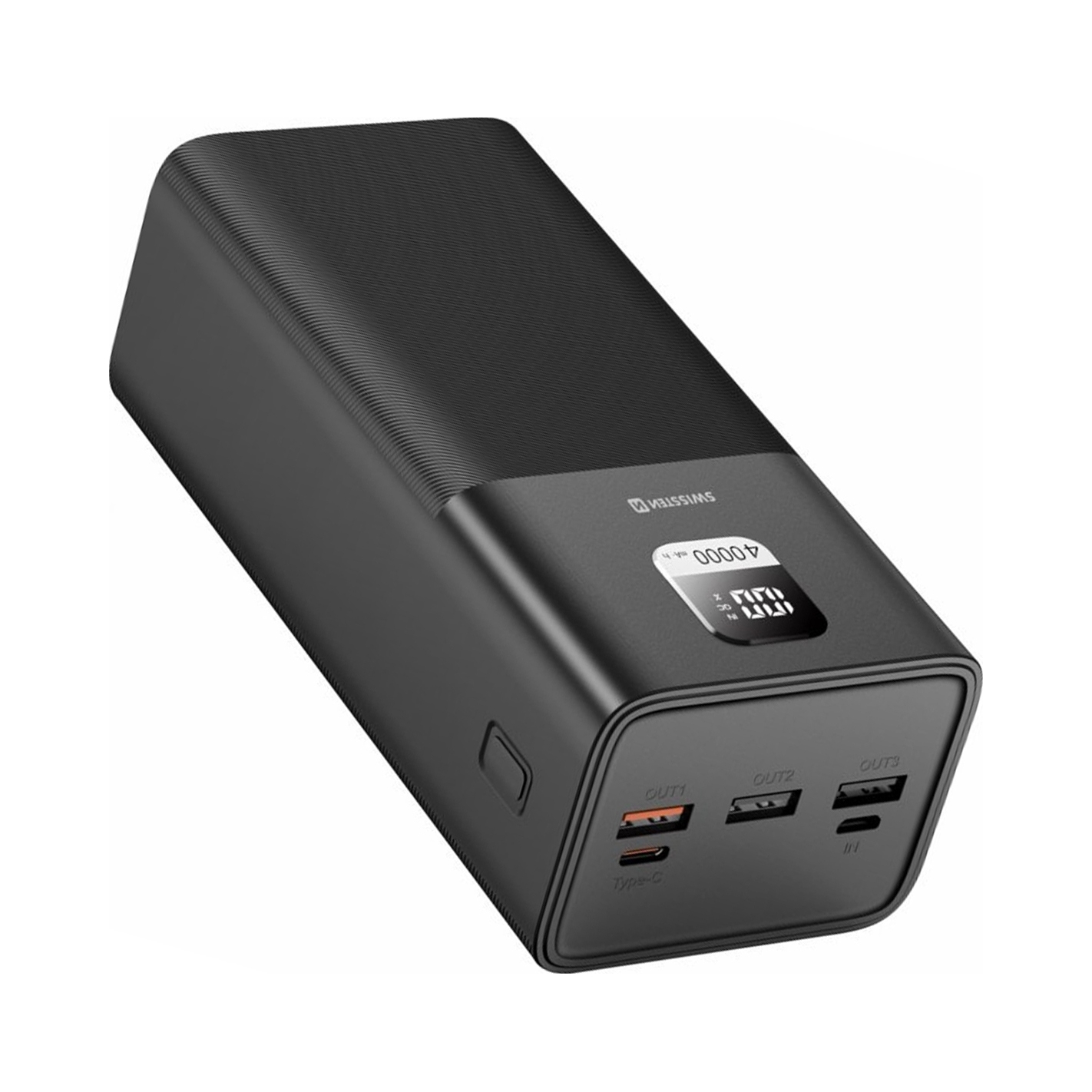 Powerbanka Swissten 40000 mAh čierna