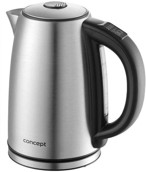 Elektrická varná konvice Concept RK3350 2200 W 1,7 l stříbrná/šedá