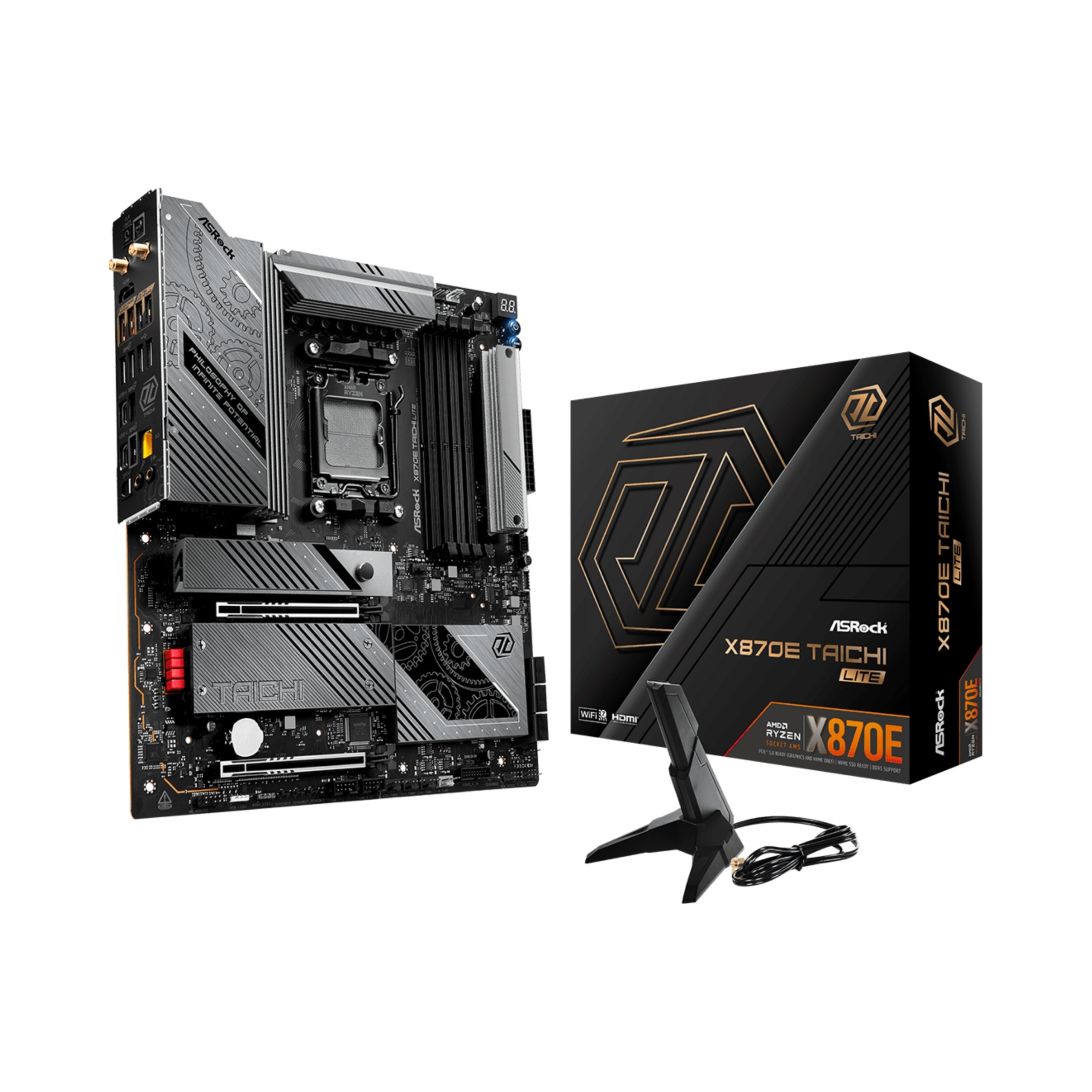 Základná doska Extended Atx (e-atx) ASRock X870E Taichi Lite
