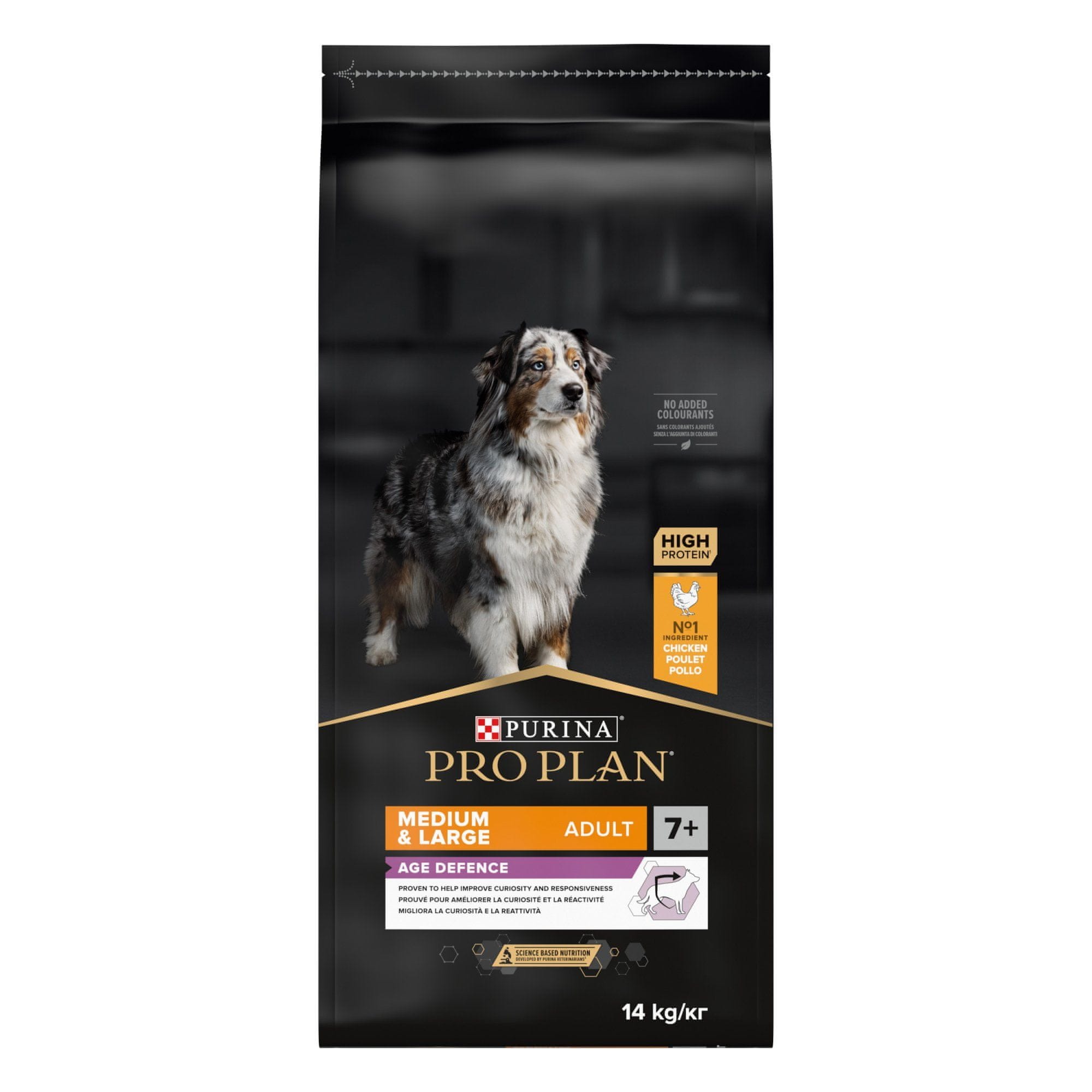 Purina Pro Plan Adult 7+ M&L Chicken Kurczak 14kg