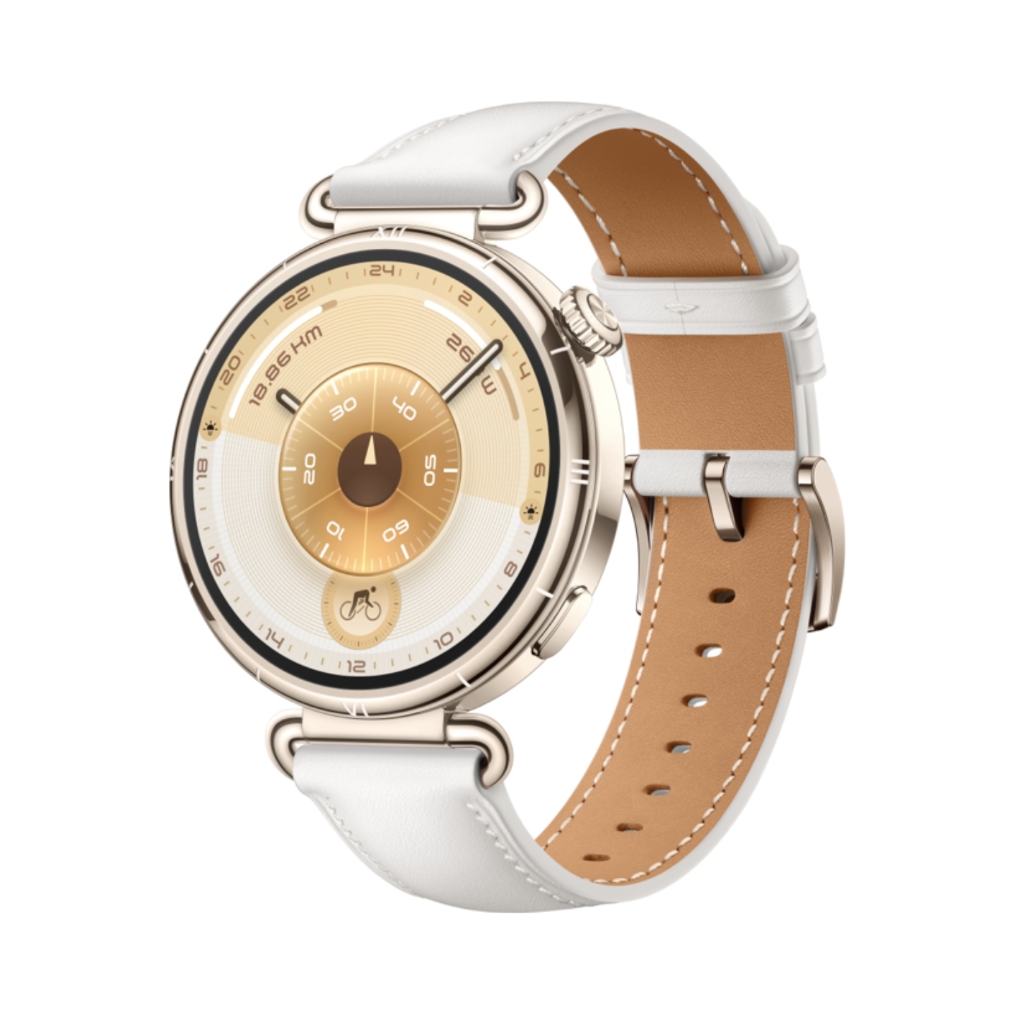 Chytré Hodinky Huawei Watch Gt 6 41 mm bílo-zlaté