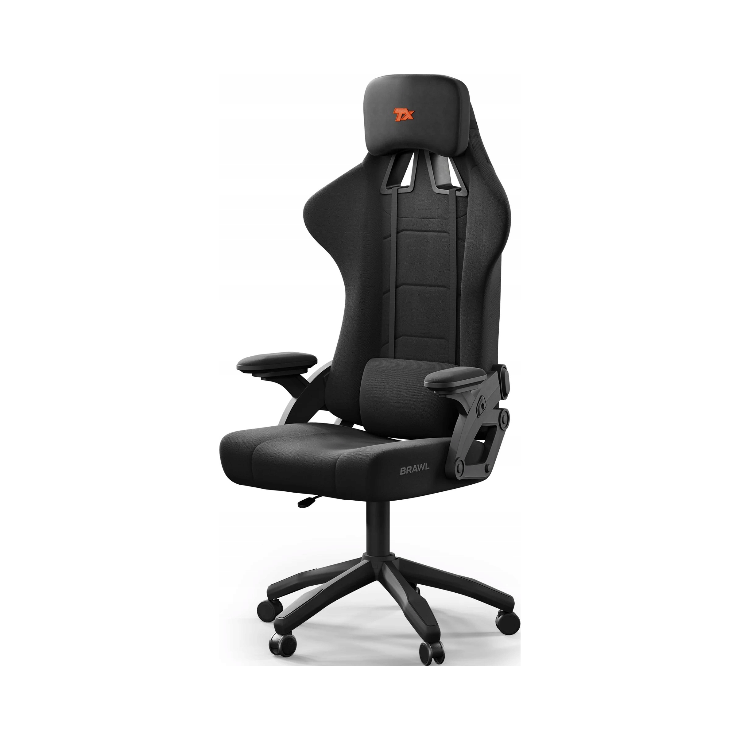 Herní židle Trex E-Sports TX-140GC Brawl, černá tkanina