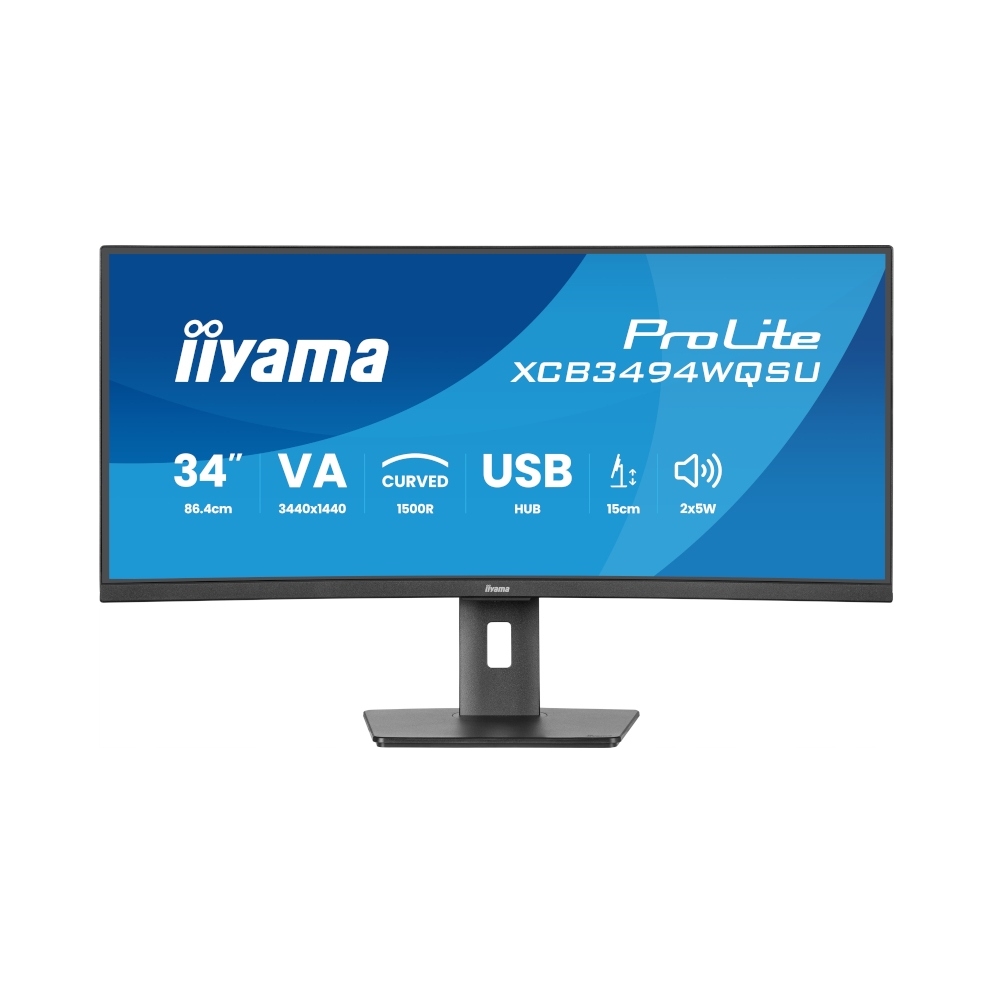Monitor iiyama ProLite XCB3494WQSU-B1 34" 3440 x 1440 120Hz 0.4