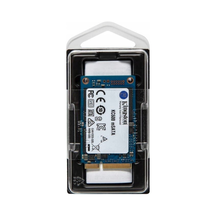 Ssd disk Kingston KC600 512GB mSATA 1,8" (550/520 MB/s) Nand 3D Tlc