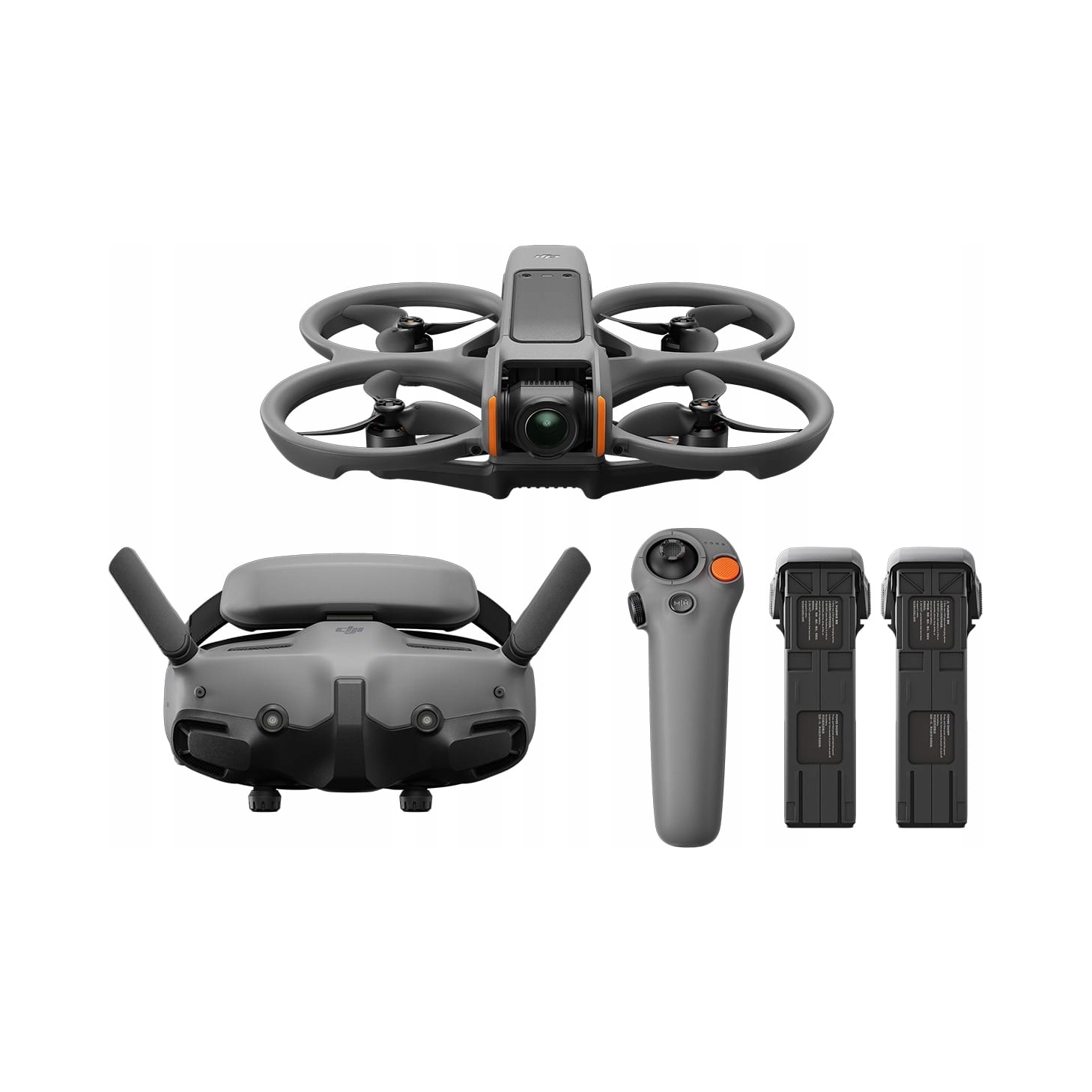 Dron wyścigowy Dji Avata 2 Fly More Combo, 3x aku, Goggles 3, Rc Motion 3