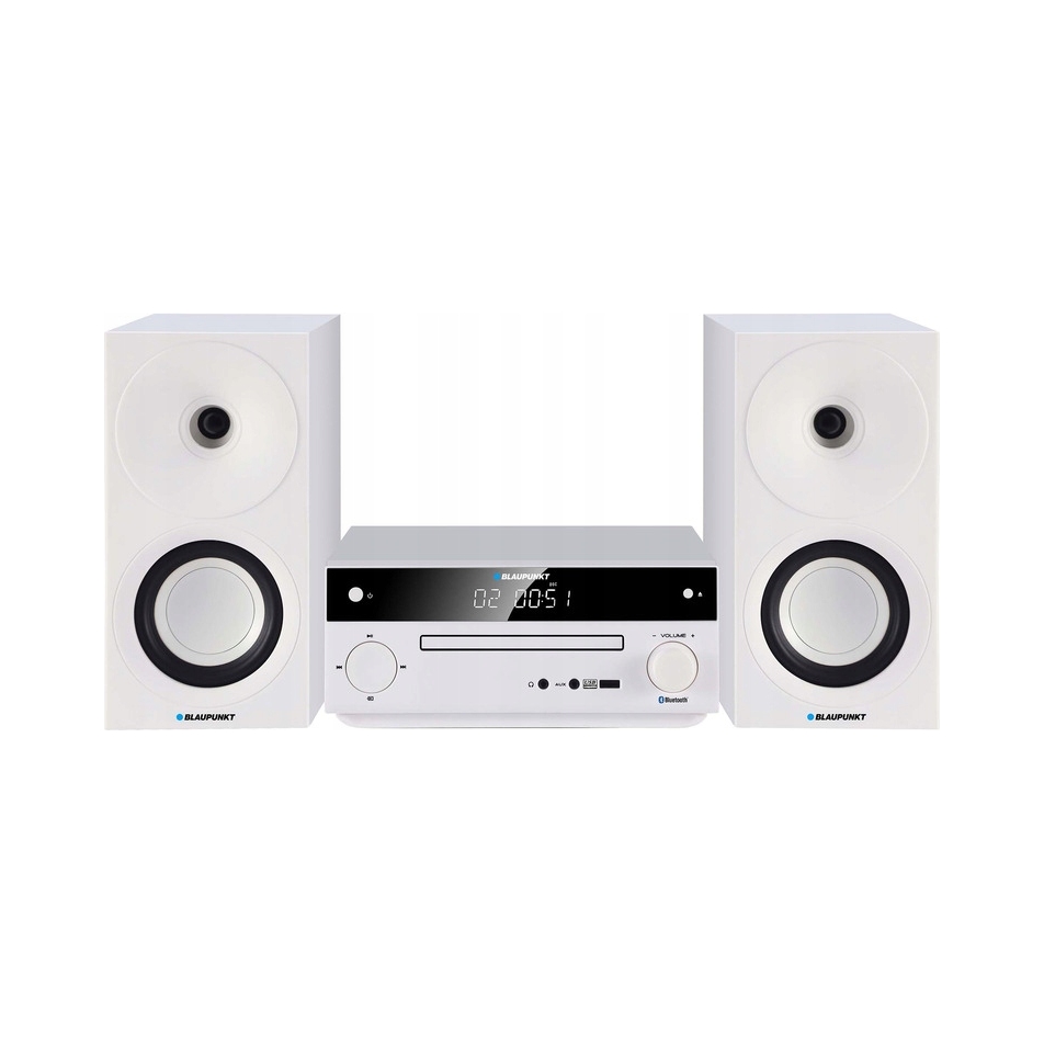 Blaupunkt MS30.2BT EDITION 50W Bluetooth Radio FM Biały
