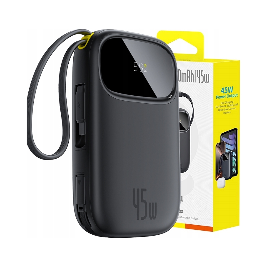 Baseus Powerbanka EnerFill FC31 20000mAh 45W s displejem a Usb-c kabely