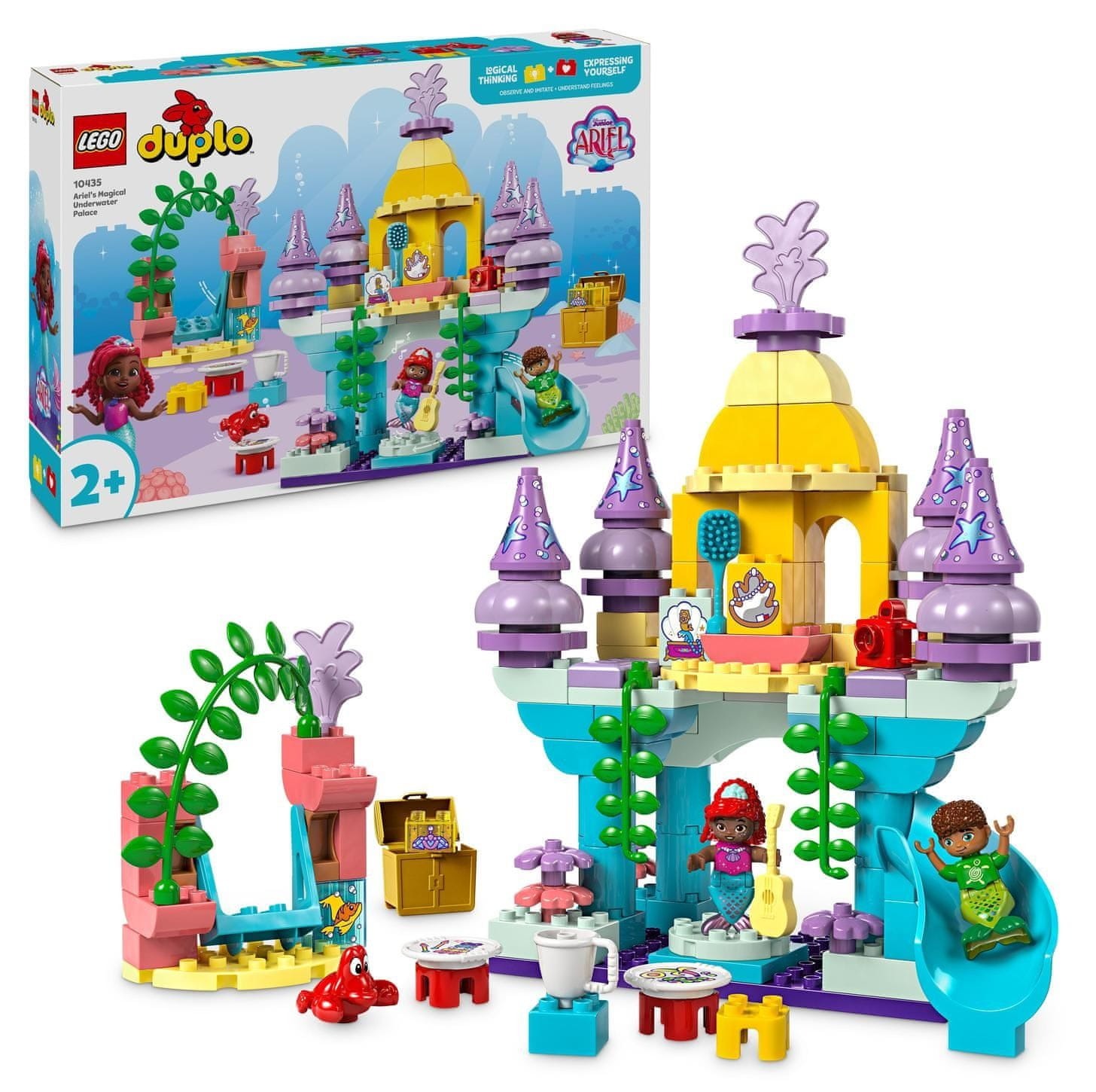 Lego Duplo 10435 Arielčin kouzelný podmořský palác Ariel malá mořská víla