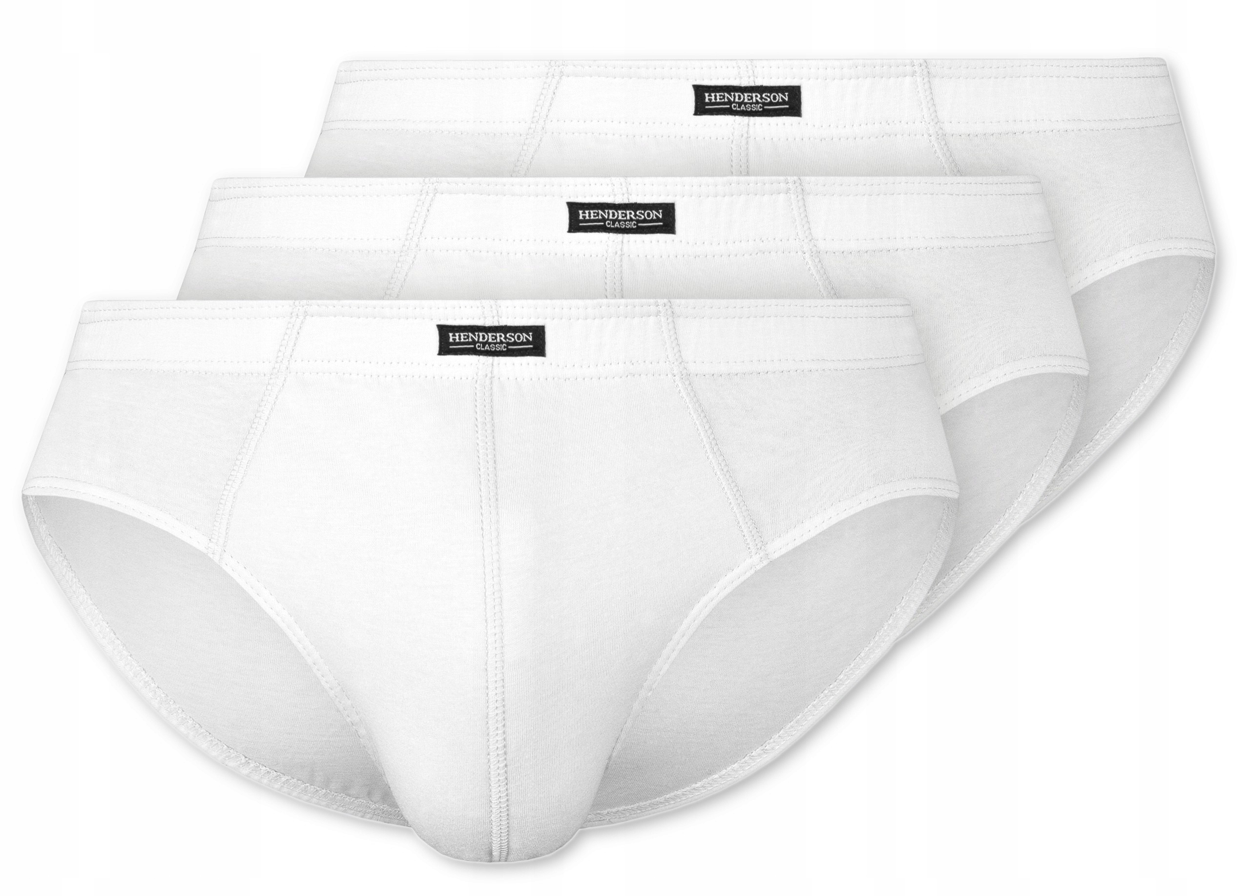 HENDERSON SLIPY MAJTKI MĘSKIE 1446-K121 BIAŁE BAWEŁNA XXL Marka Henderson