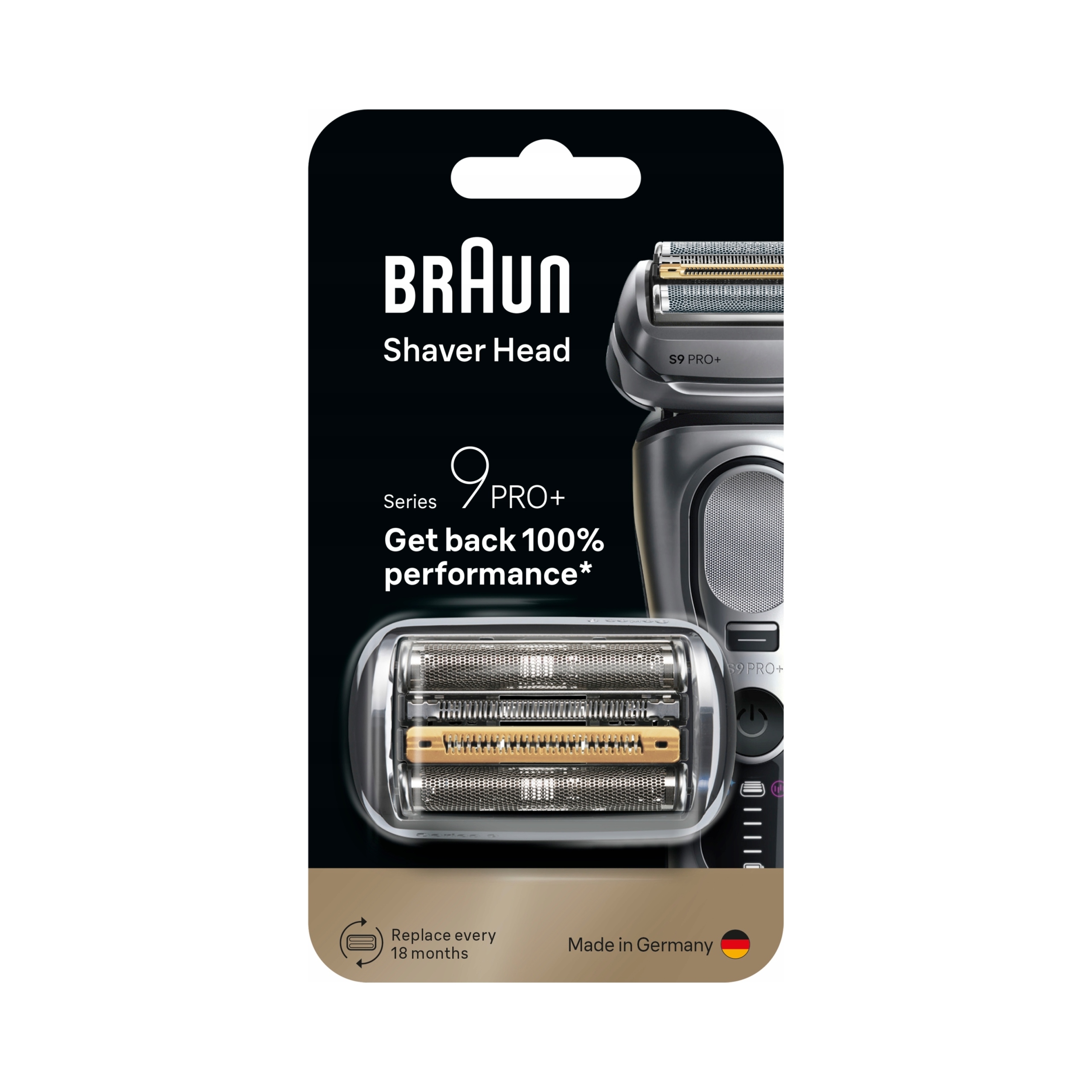 Braun Náhradní hlavice pro elektrický holicí strojek Series 9 Pro+, 96M
