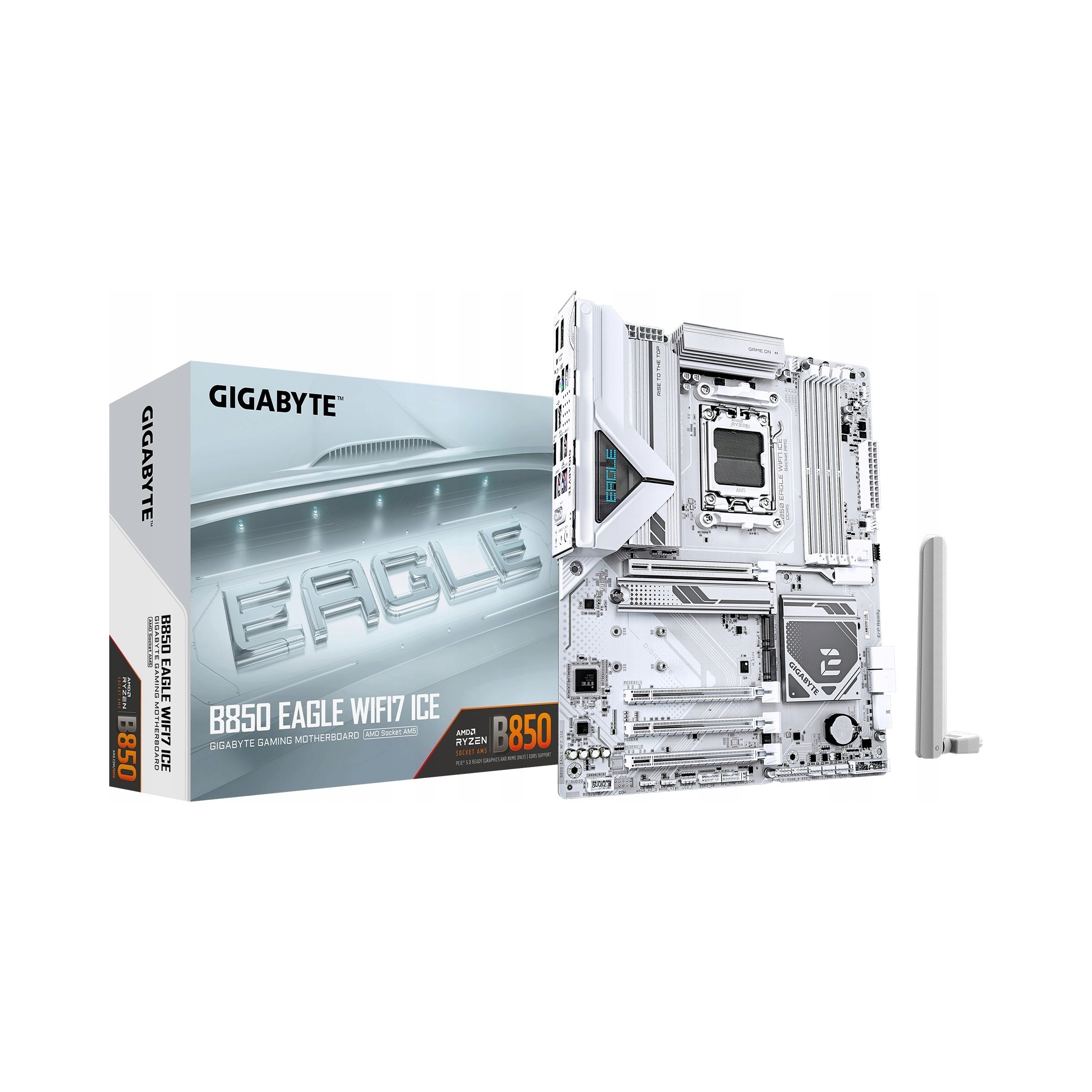 Základná doska Gigabyte B850 Eagle WIFI7 Ice Atx Amd Ryzen AM5 4x DDR5
