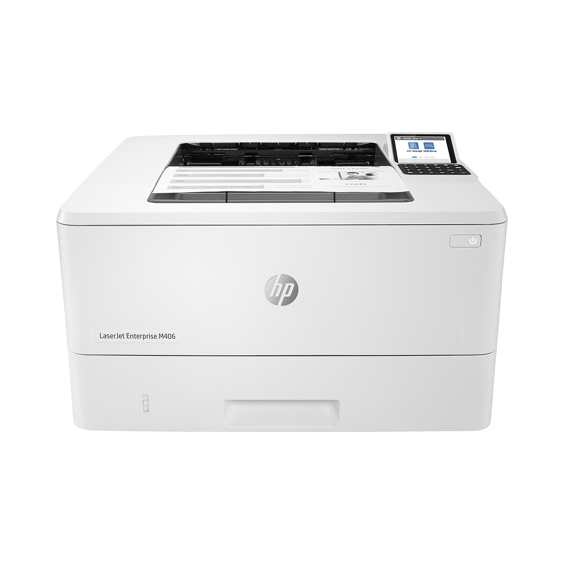 Jednofunkčná laserová tlačiareň (mono) Hp LaserJet Enterprise M406dn