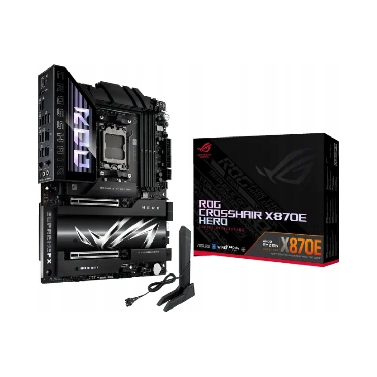 Základná doska Asus Rog Crosshair X870 Hero Atx Amd Ryzen AM5 4x DDR5