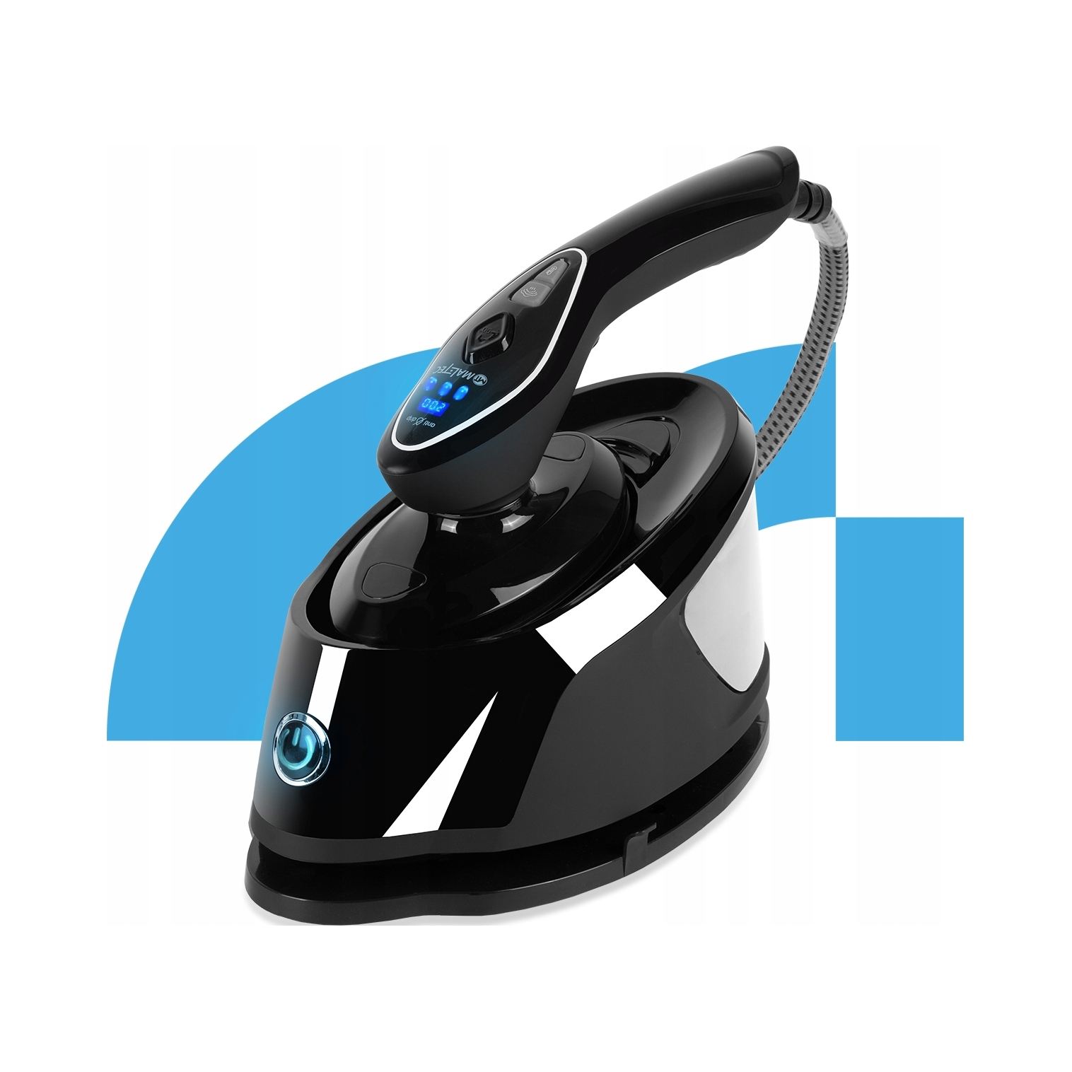 Parní Stanice Žehlička Parní Generátor Na Oděvy Silná 2500W