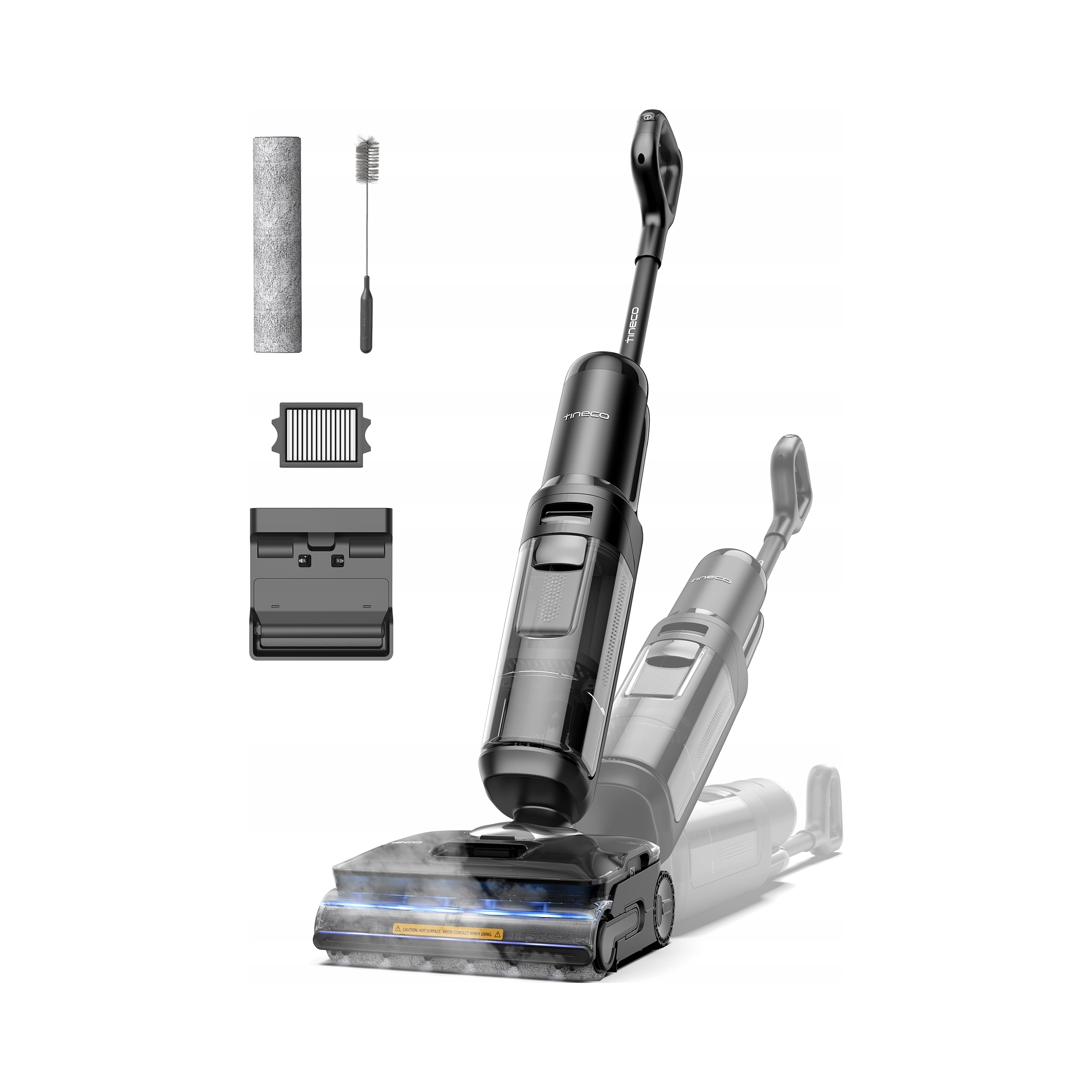 Tyčový vysavač Tineco Floor One S7 Stretch Steam Plus černý