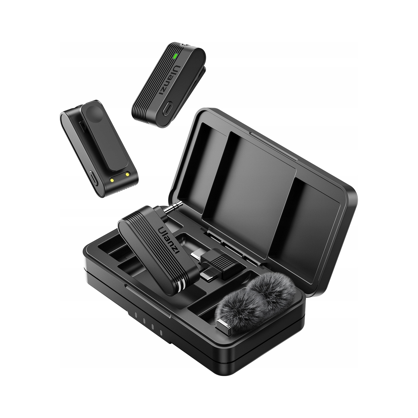 Bezdrátový mikrofon Usb-c Type-c a mini jack 3.5 mm Ulanzi A100