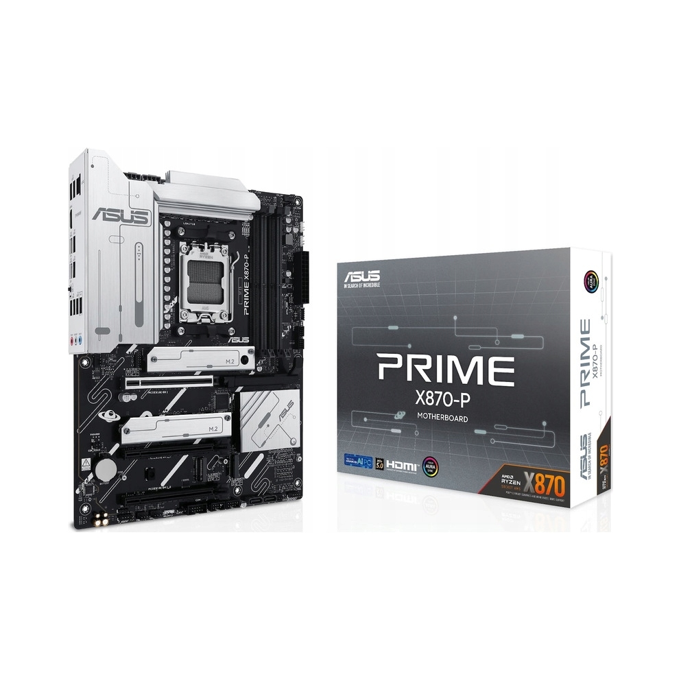 Płyta główna Asus Prime X870-P AM5 DDR5 Atx Ryzen PCIe 5.0