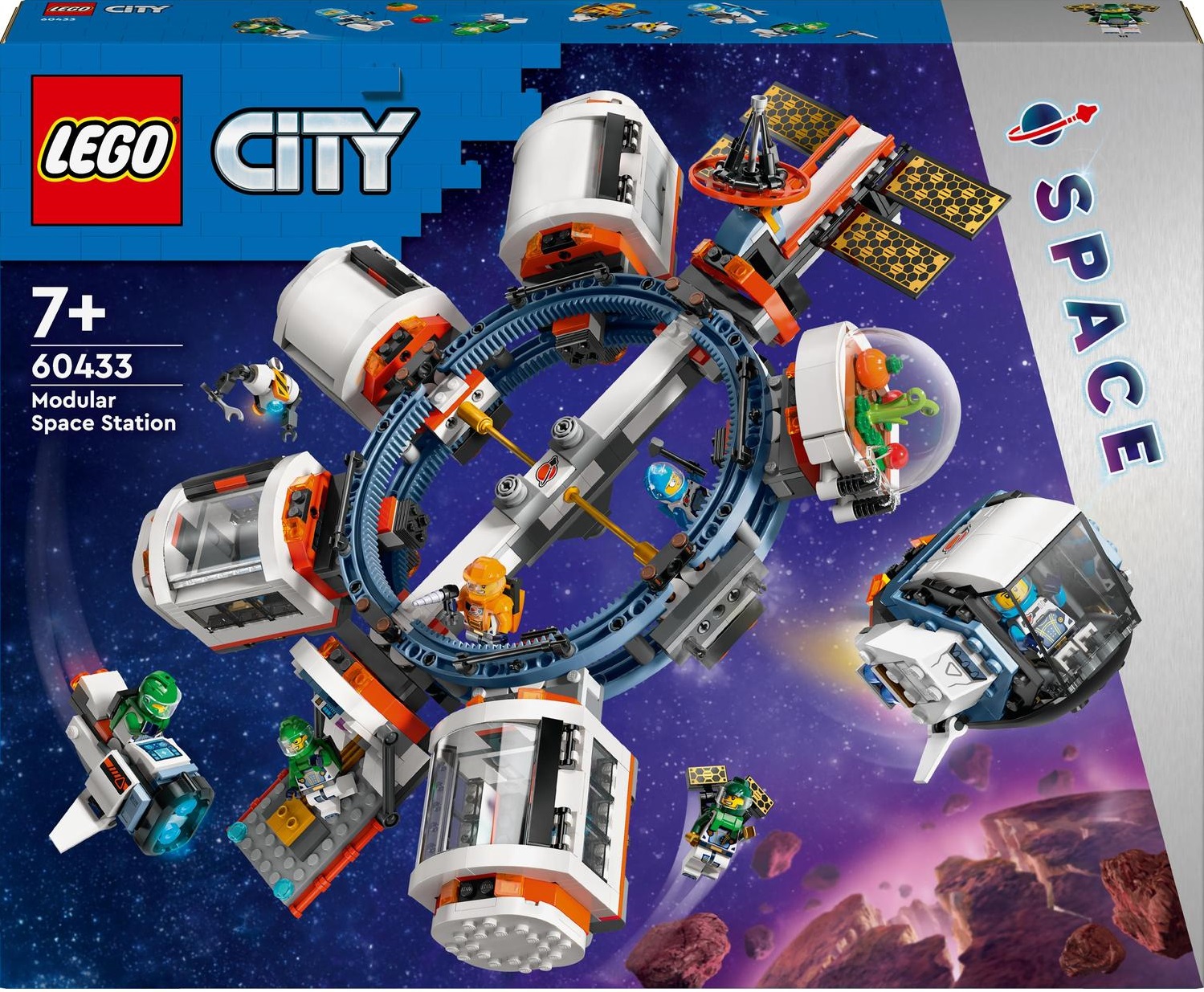 Lego City 60433 Modulární vesmírná stanice
