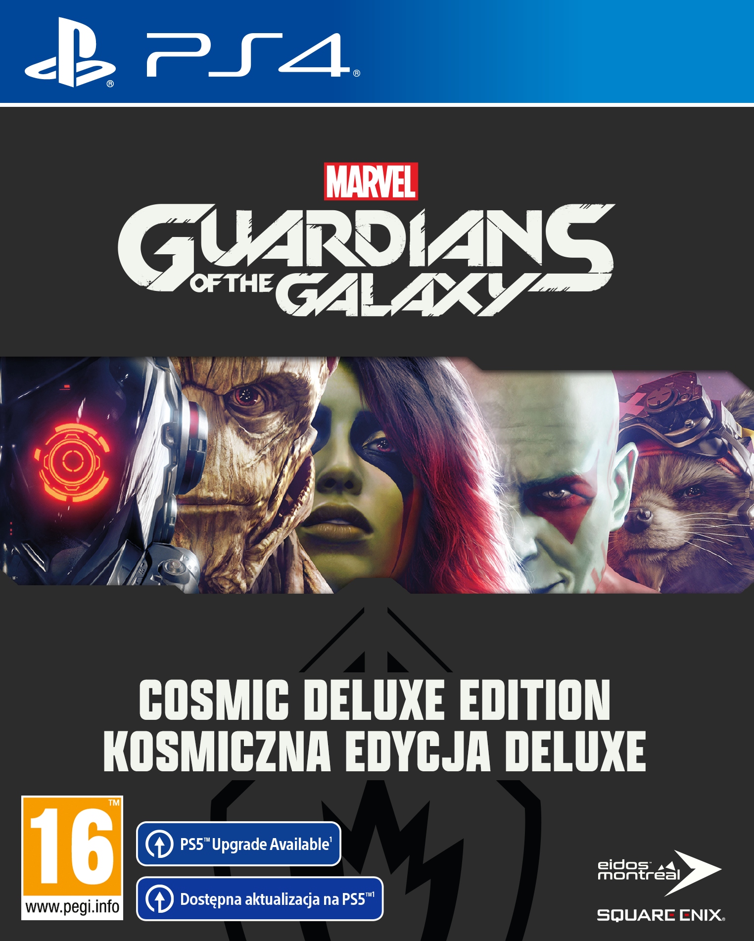 Marvel's Guardians of the Galaxy Cosmic Deluxe PS4-Zdjęcie-0