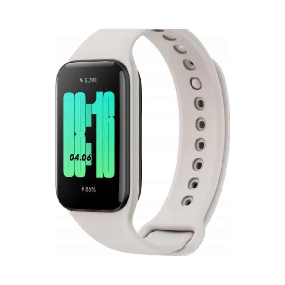 Smartband Xiaomi Mi Band 2 beżowy wodoszczelny 5 Atm