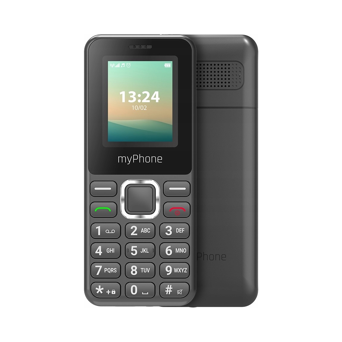 Telefon komórkowy myPhone 2240 1,77'' Lte Bluetooth Dual Sim czarny