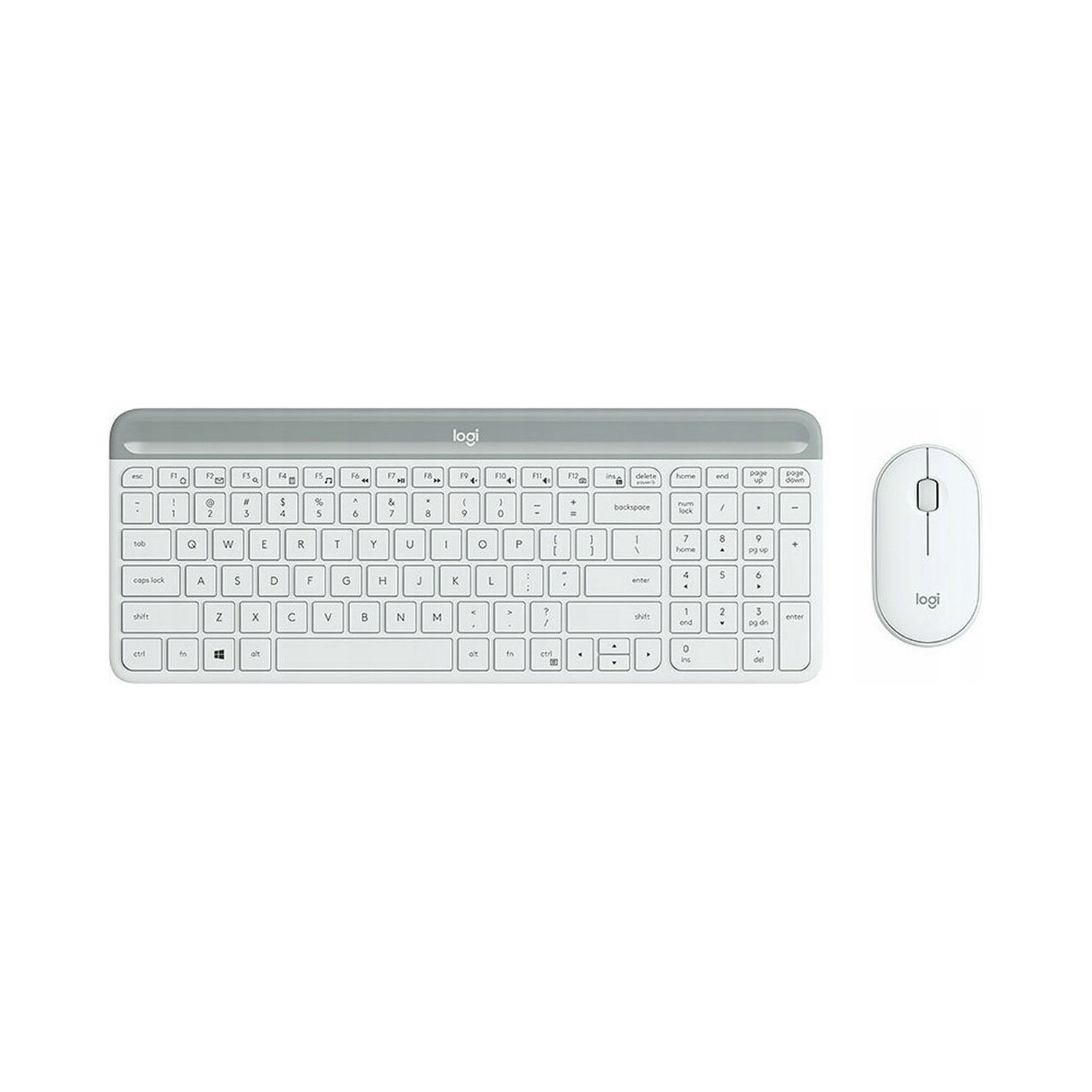 Myš a klávesnica Logitech MK470 biela bezdrôtová súprava