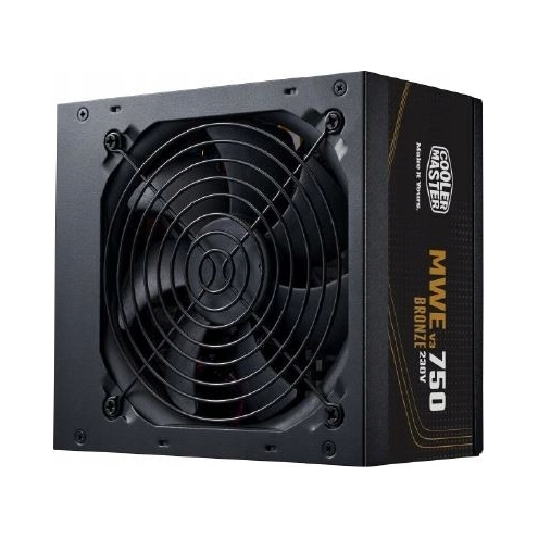 Napájací zdroj Cooler Master Mwe Bronze V3 230V 750W 80+ Bronze čierny