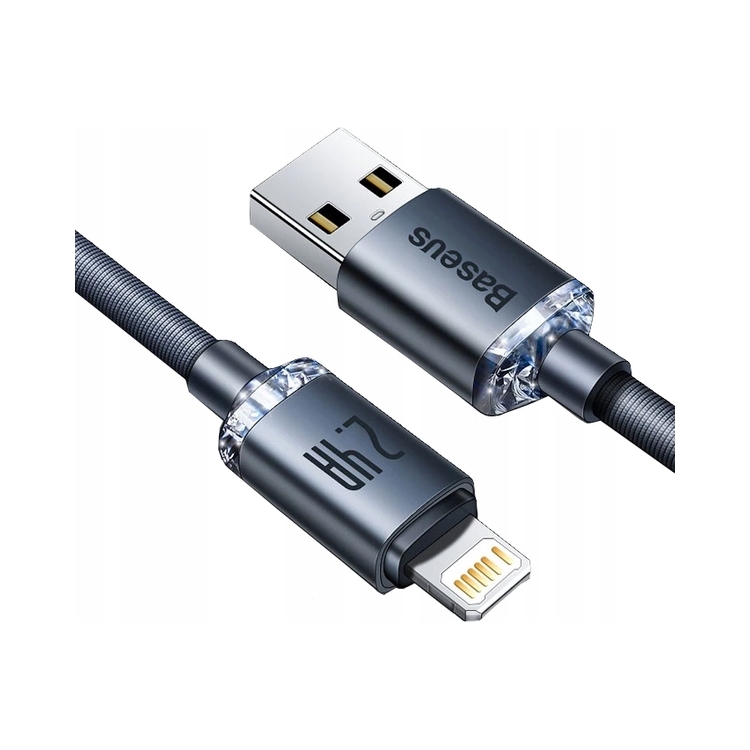 Przewód Baseus Usb Apple Lightning 2 m czarny