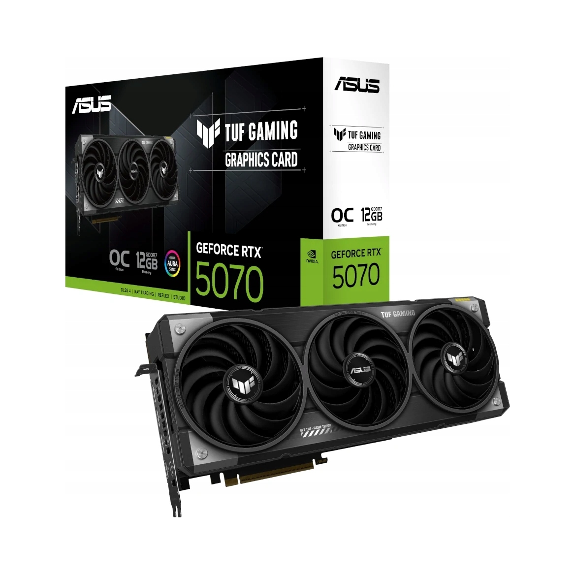 Grafická karta Asus Tuf Gaming Geforce Rtx 5070 Oc Edition 12GB GDDR7