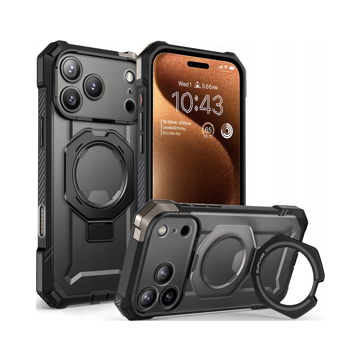 Supcase Ub Grip Mag MagSafe iPhone 17 Pro Max Black Supcase