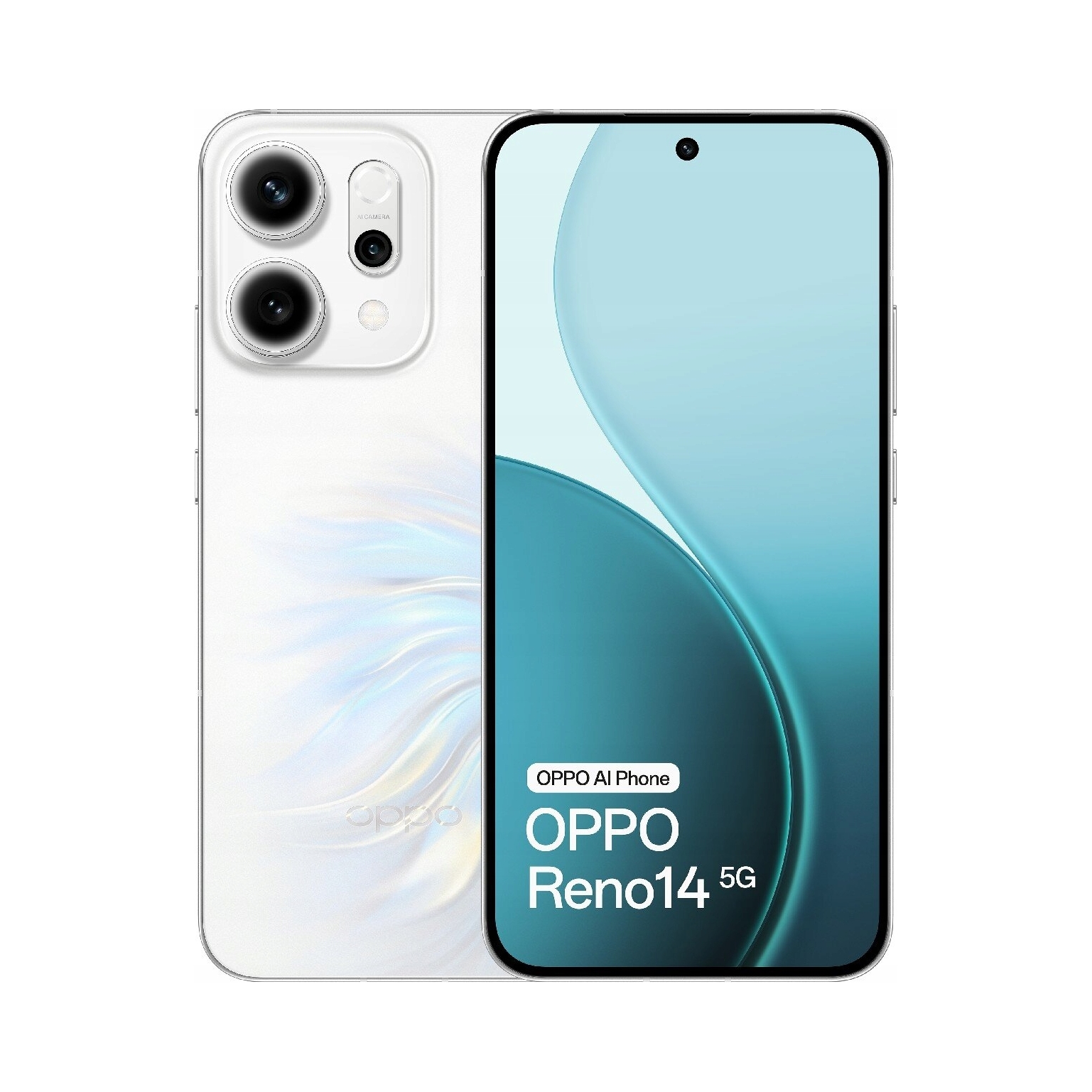 Smartfon Oppo Reno14 12 Gb 512 Gb 5G biały