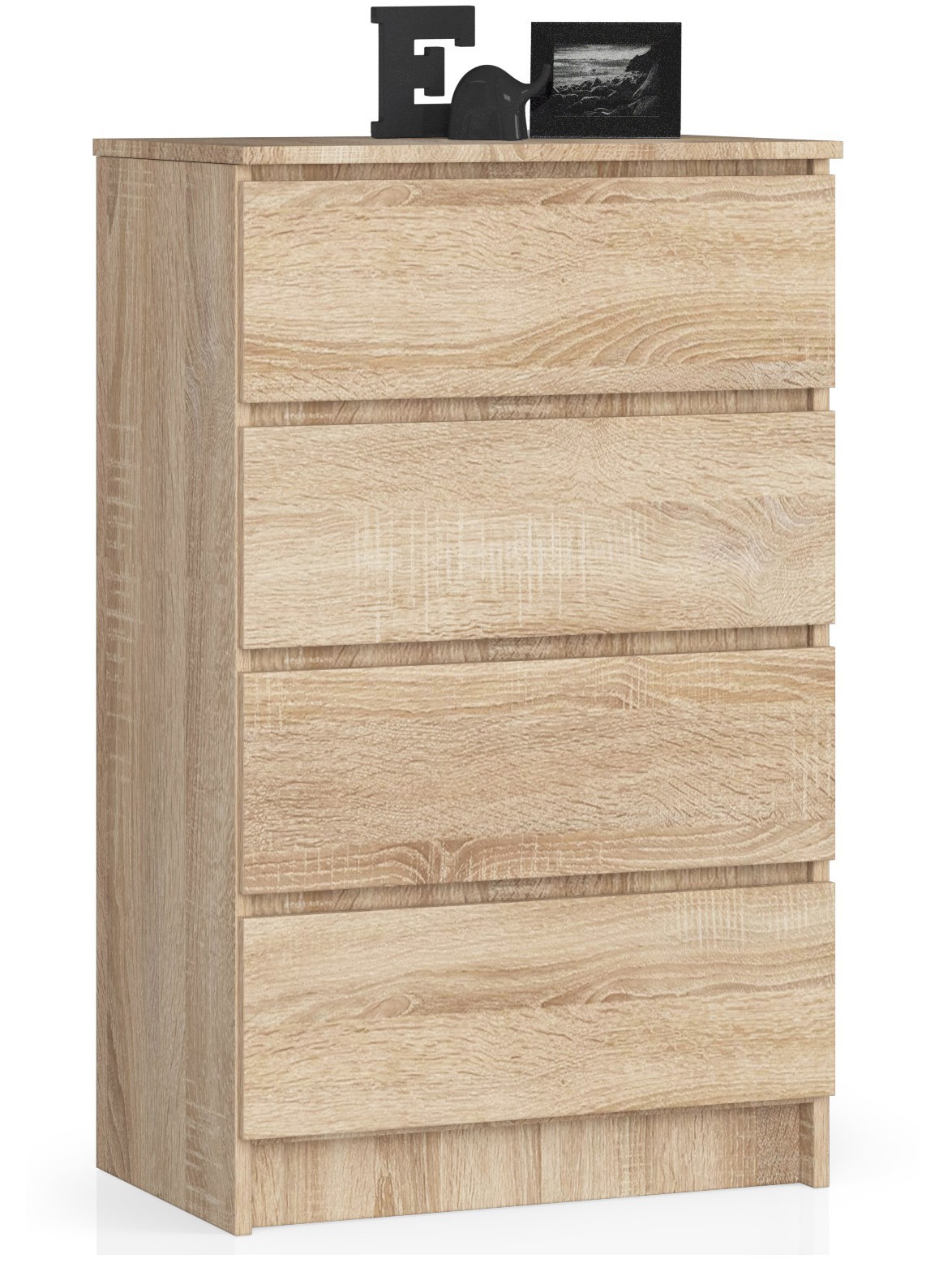 Komoda Akord 60 x 40 x 99cm dąb sonoma matowe